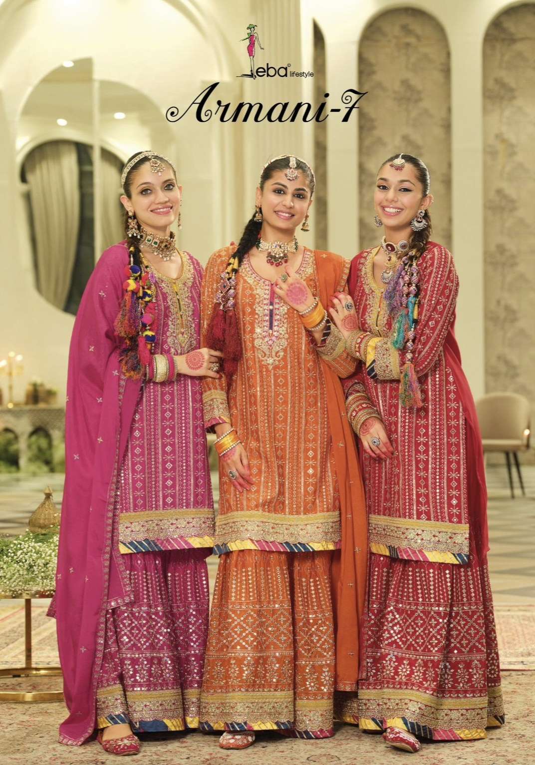 Armani  7 by Eba lifestyle  Suit collection manufacturers surat 