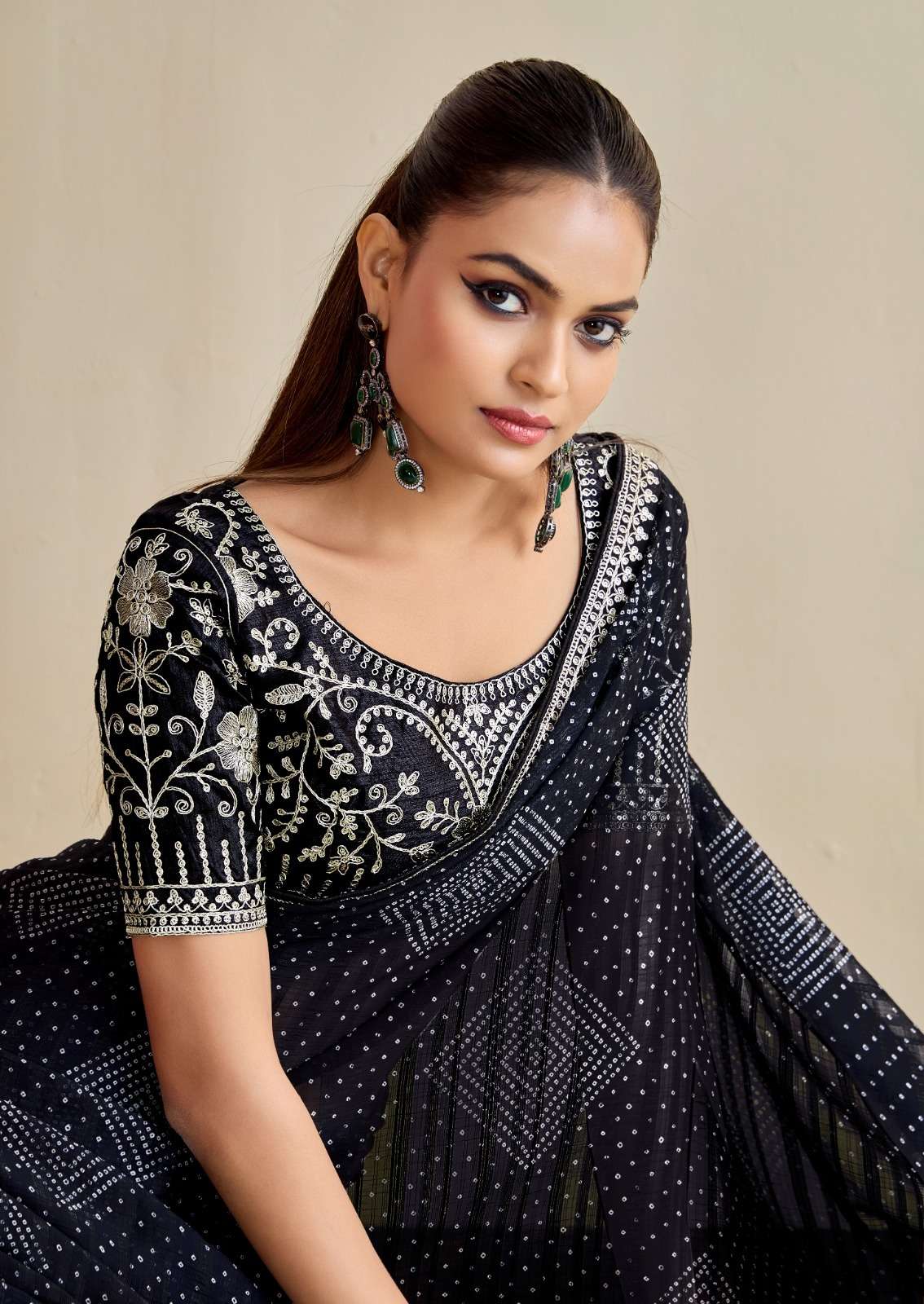 Bandhniya 2 by Stavan saree Collection manufacturer surat 