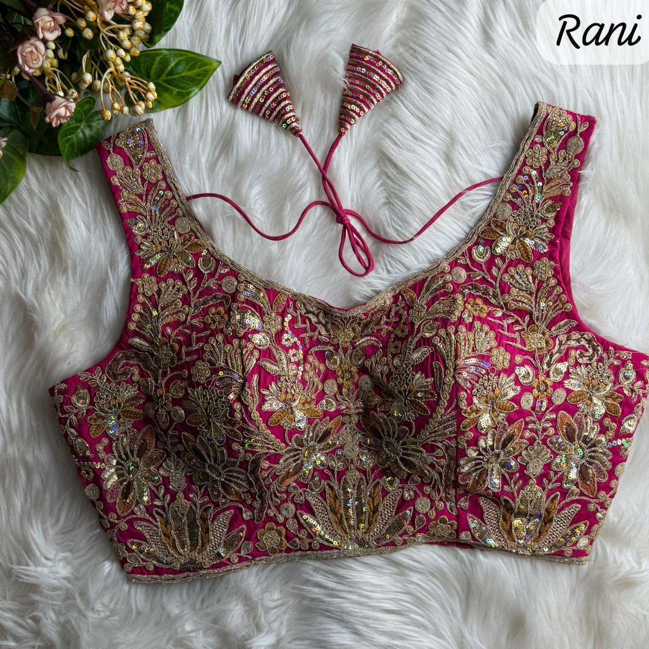 BEAUTIFUL BRIDAL BLOUSE collection manufacturers surat 