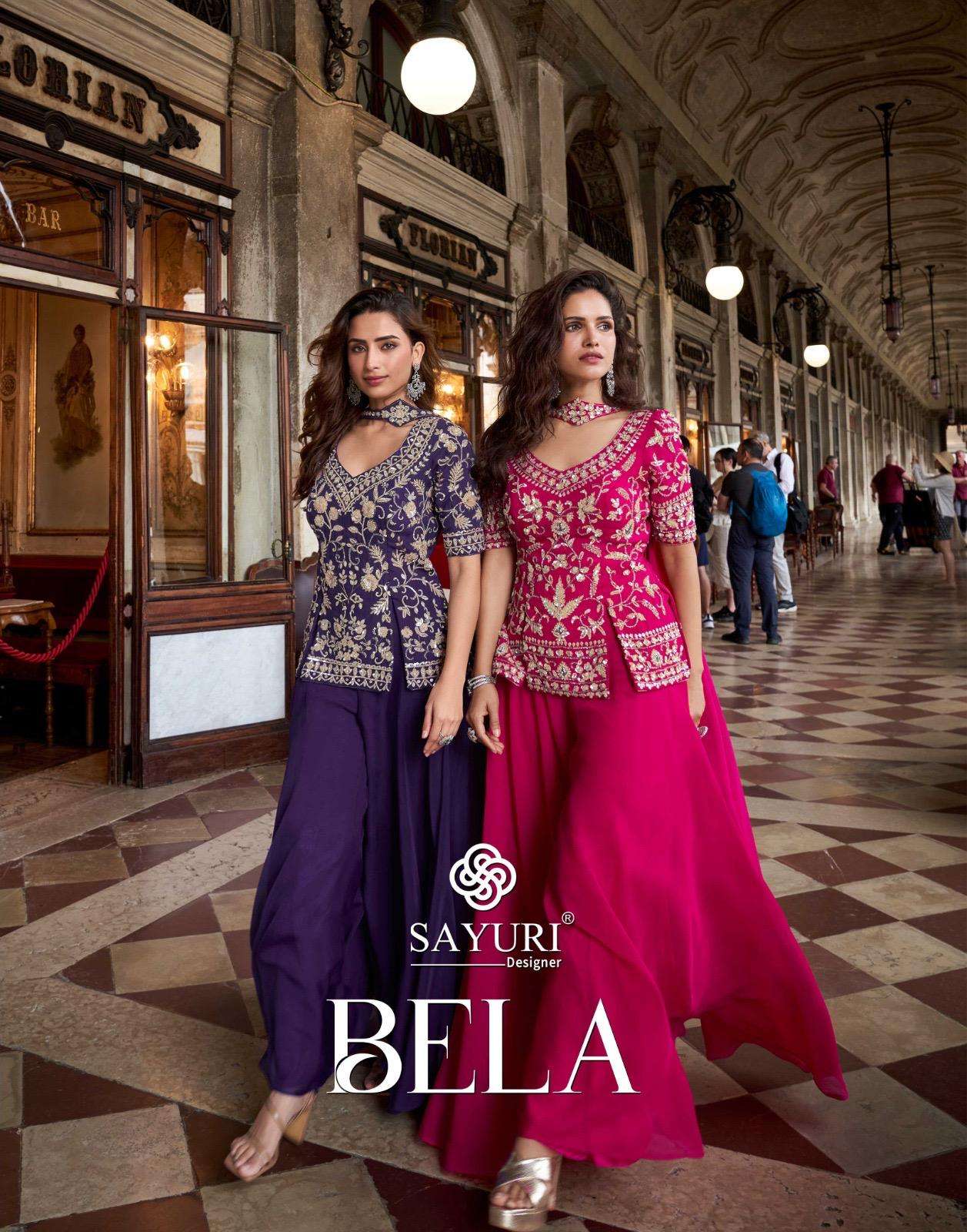 BELA by SAYURI DESIGNER  Suit collection manufacturers surat 