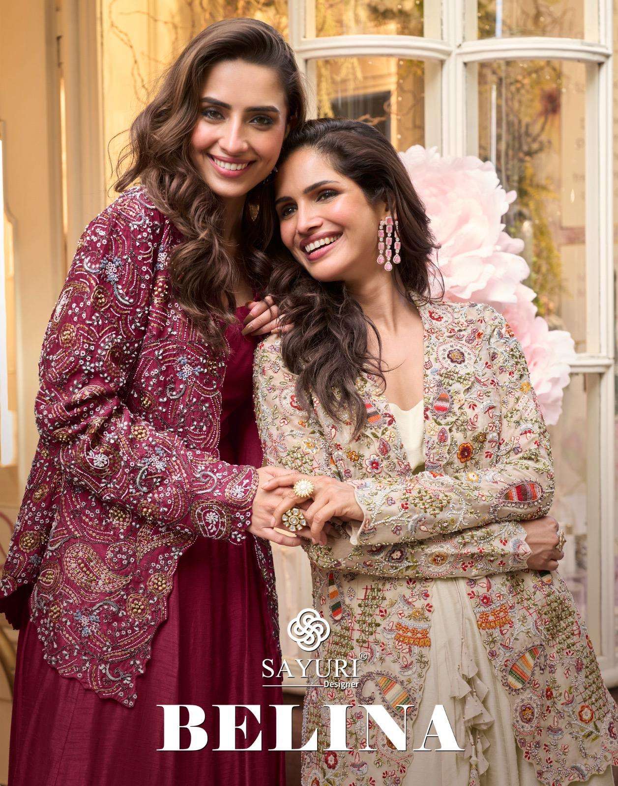 BELINA by SAYURI DESIGNER suit collection manufacturers surat 