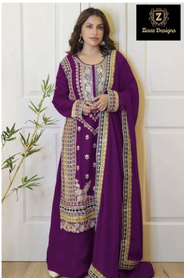 code 668 by Ziaaz Design suit collection manufacturers surat 