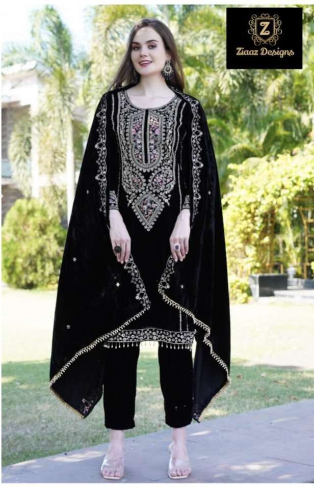 code 733 by Ziaaz Design suit collection manufacturers surat 