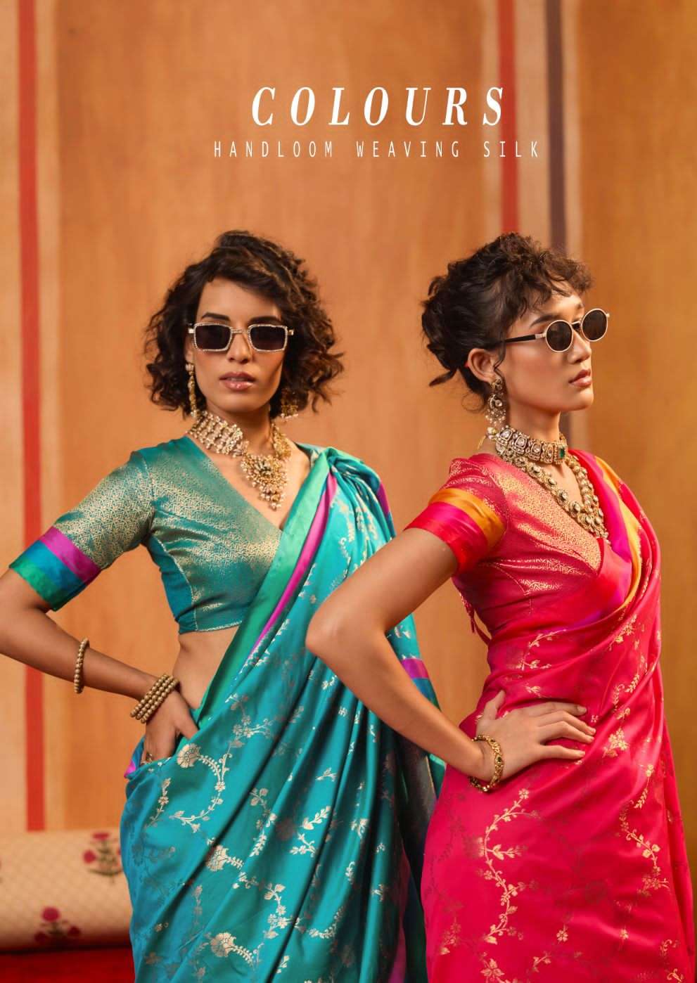 Colours Series 001  TO 005 By Rajtex saree Collection manufacturer surat 