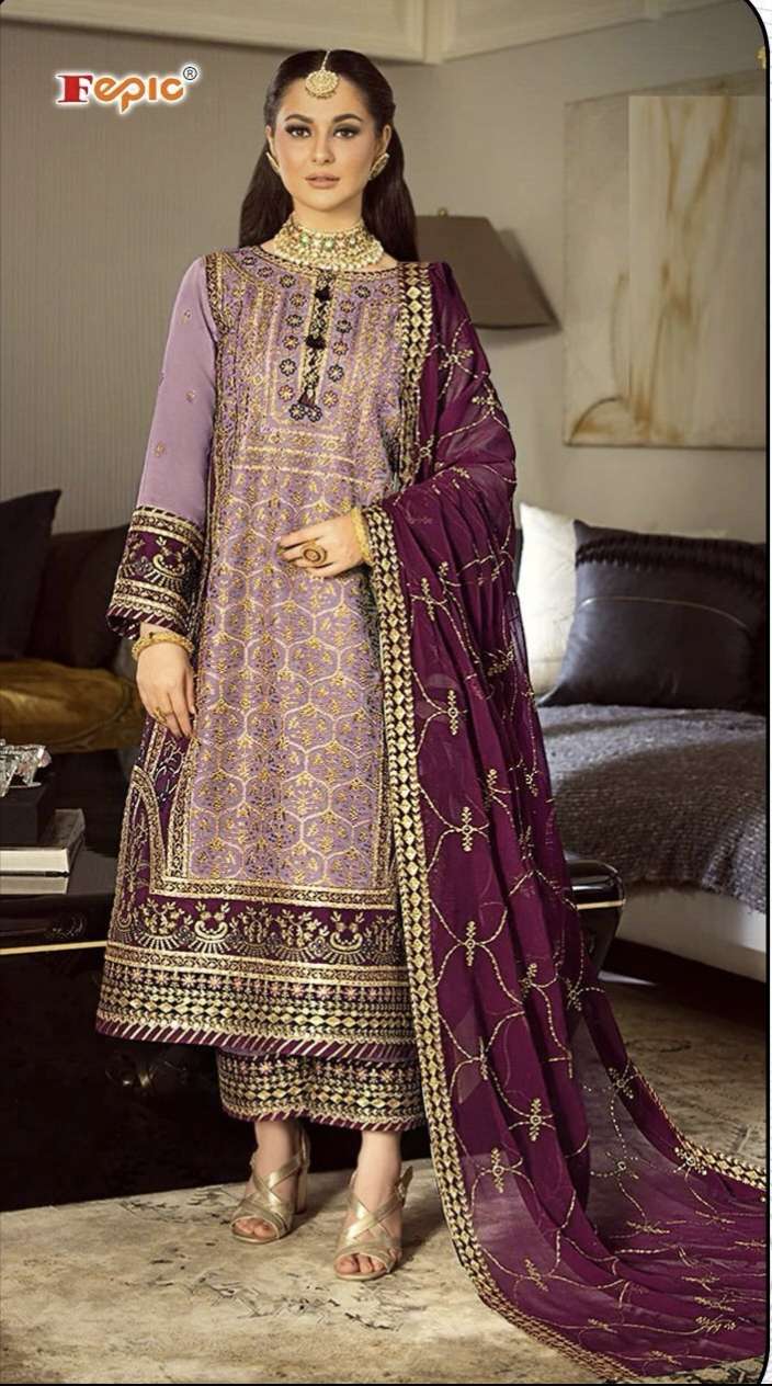 D NO C 1710 ROSEMEEN By FEPIC CHINON SILK suit collection manufacturer surat 