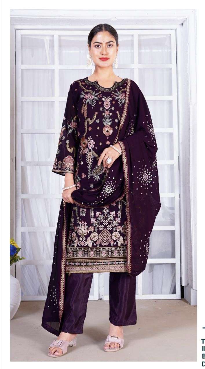 D NO S 220 by SHANAYA suit collection manufacturers surat 