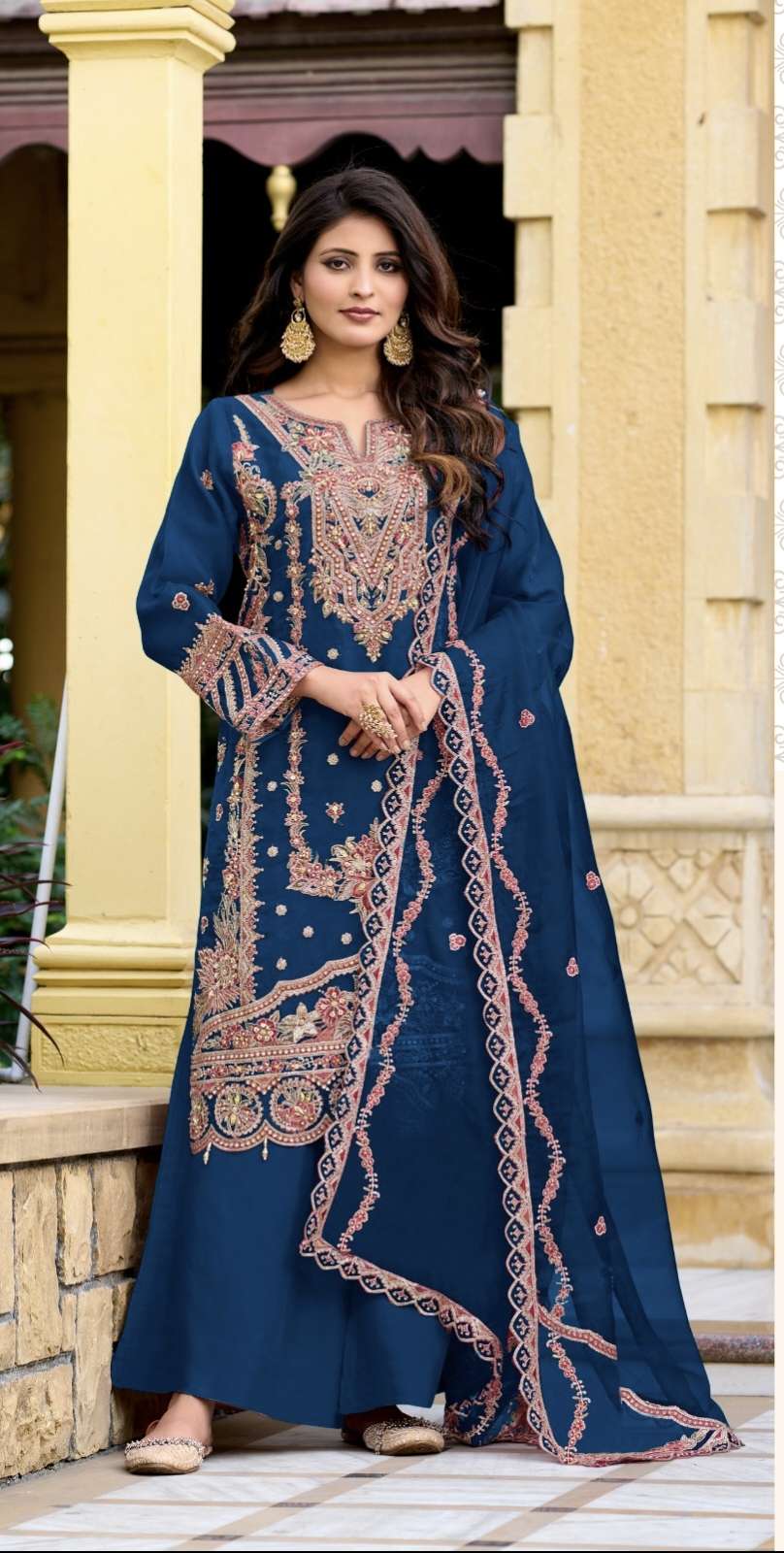 DESIGN NO K 5287 by shree fab suit collection manufacturers surat 