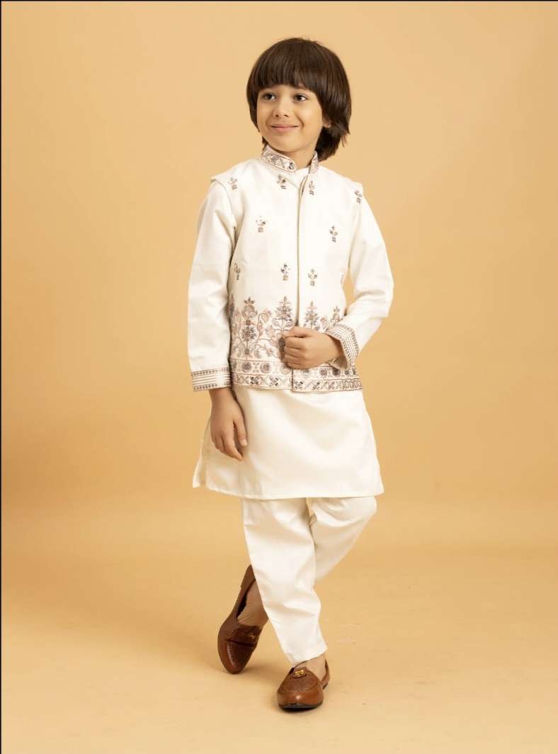 ETHNI KIDZ by CLLEORA Festival Kids Wear Koti Kurta Bottom Collection manufacturers surat 