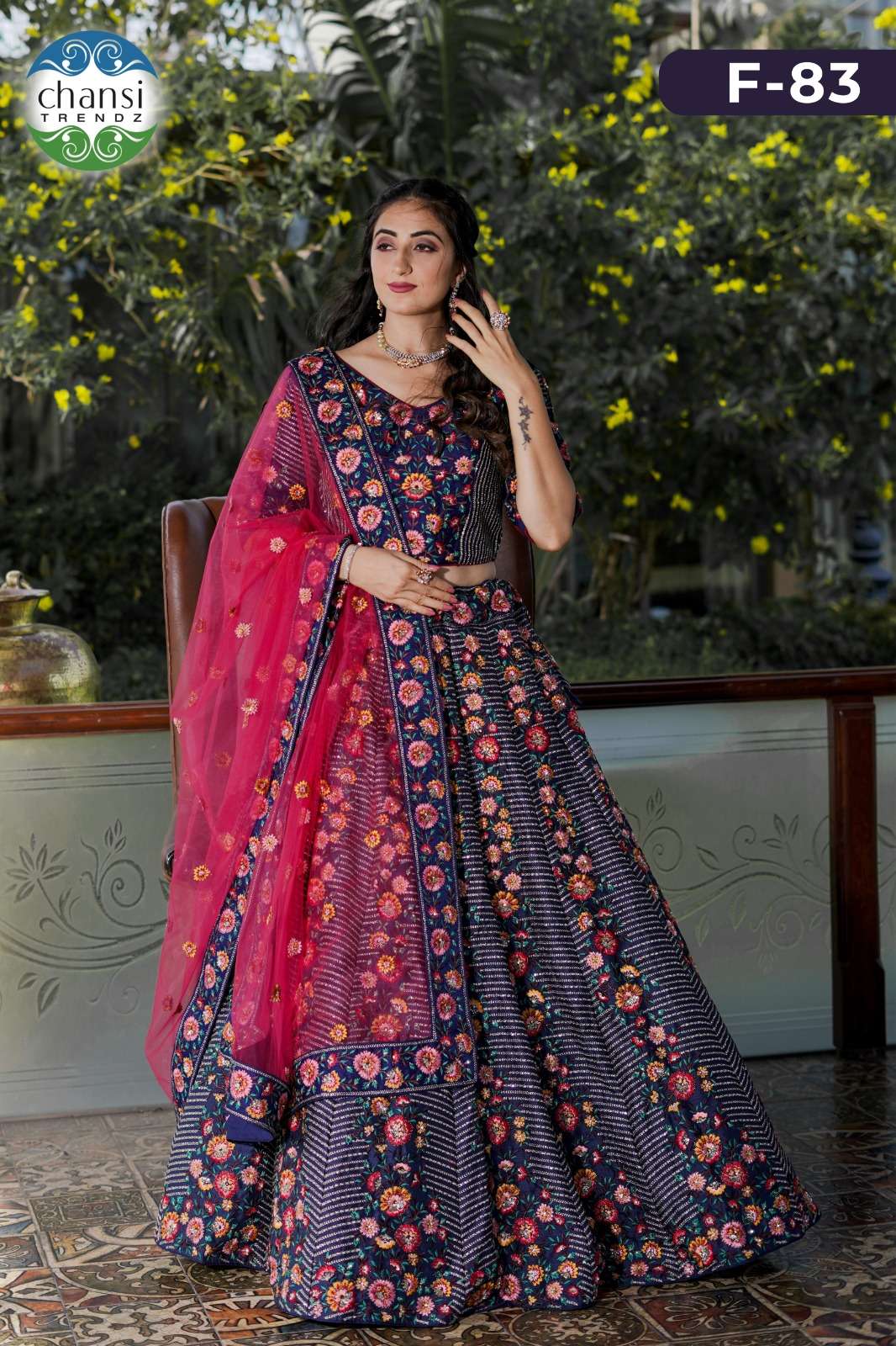 F 83  Lehenga Choli collection manufacturers surat 