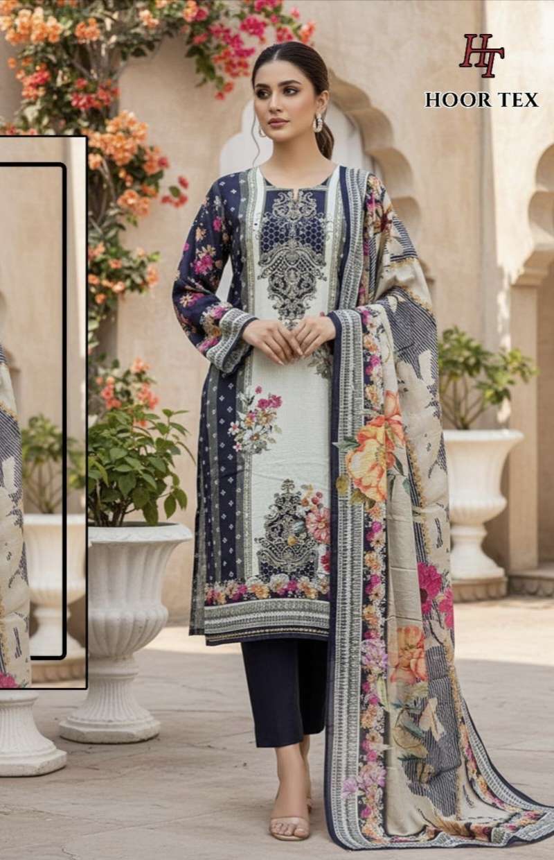 H 414 415 416 by Hoor Tex suit collection manufacturers surat 