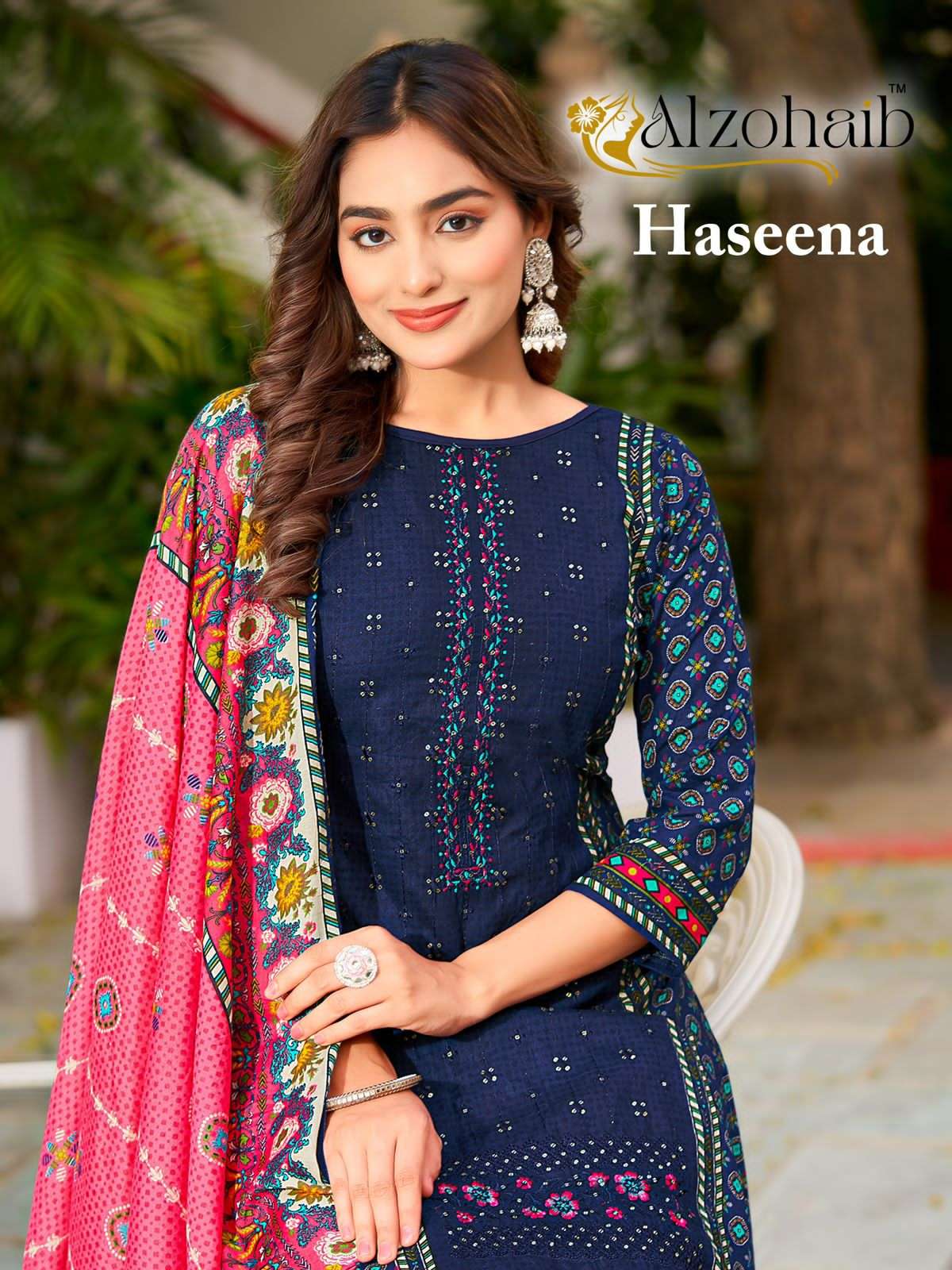 Haseena D No AZ 1378 1379 1380 1381 by ALZOHAIB suit collection manufacturers surat 