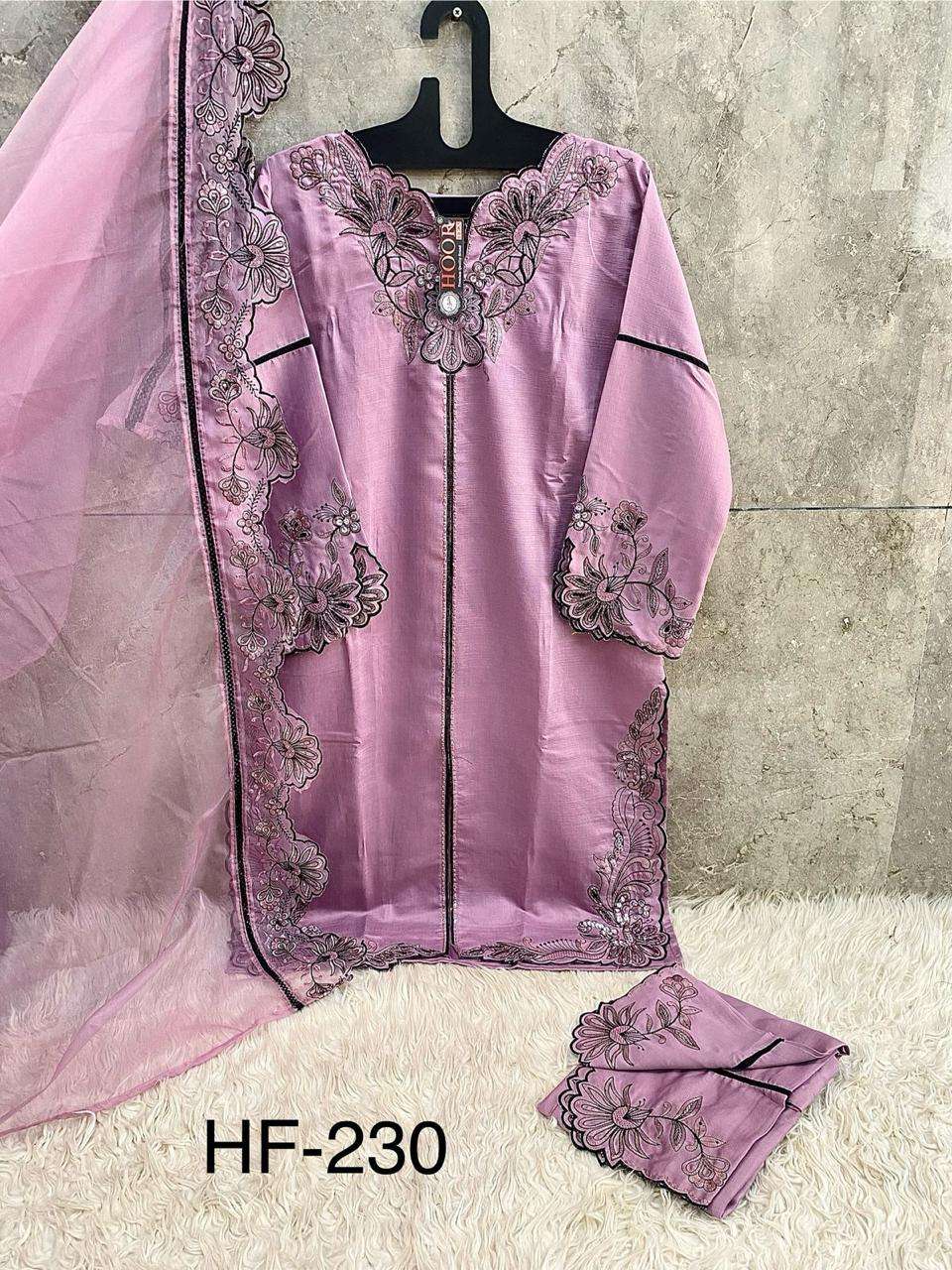 HF 230 A To C by Hoor Tex  Suit collection manufacturers surat 