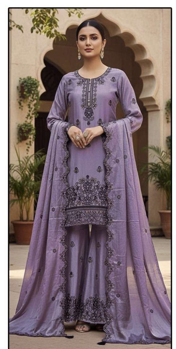HF 453 A To D by Hoor Tex Suit collection manufacturers surat 