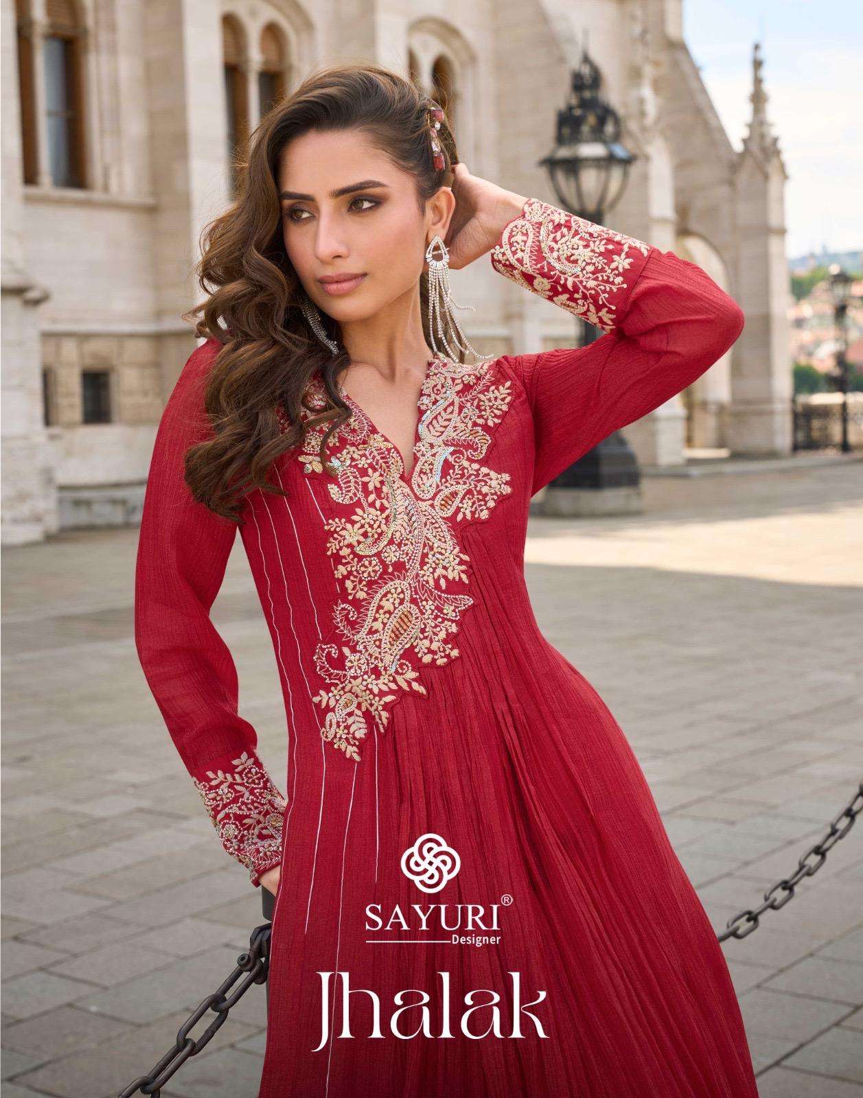 JHALAK by SAYURI DESIGNER suit collection manufacturers surat 