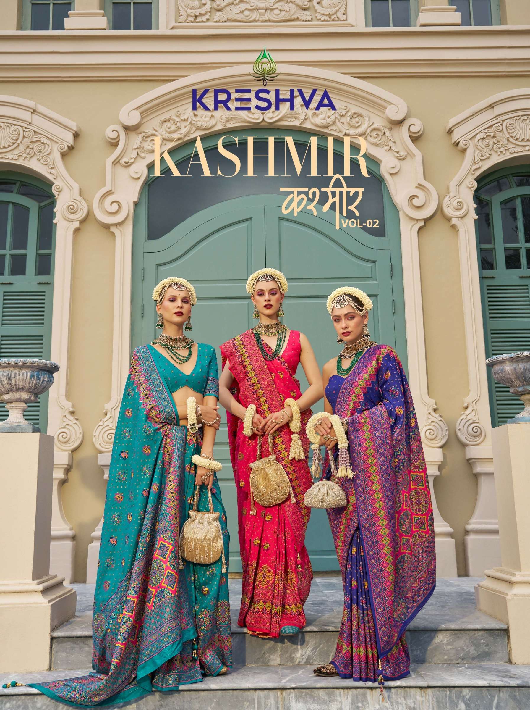 Kashmir Vol 2 Series 413 To 420 By Kreshva saree Collection manufacturer surat 