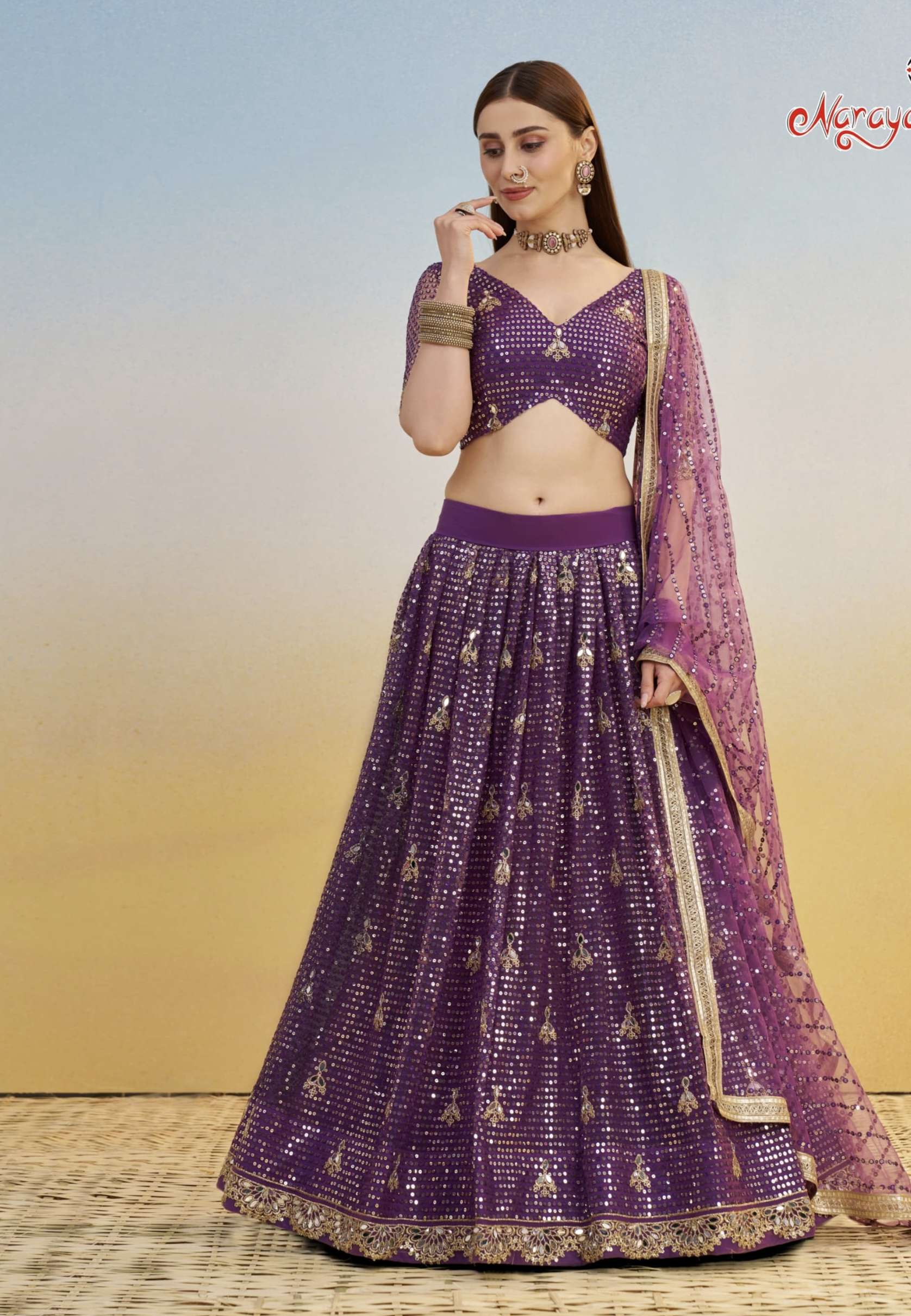 KELAYA VOL 9 by Narayani Fashion Lehenga Choli collection manufacturers surat 