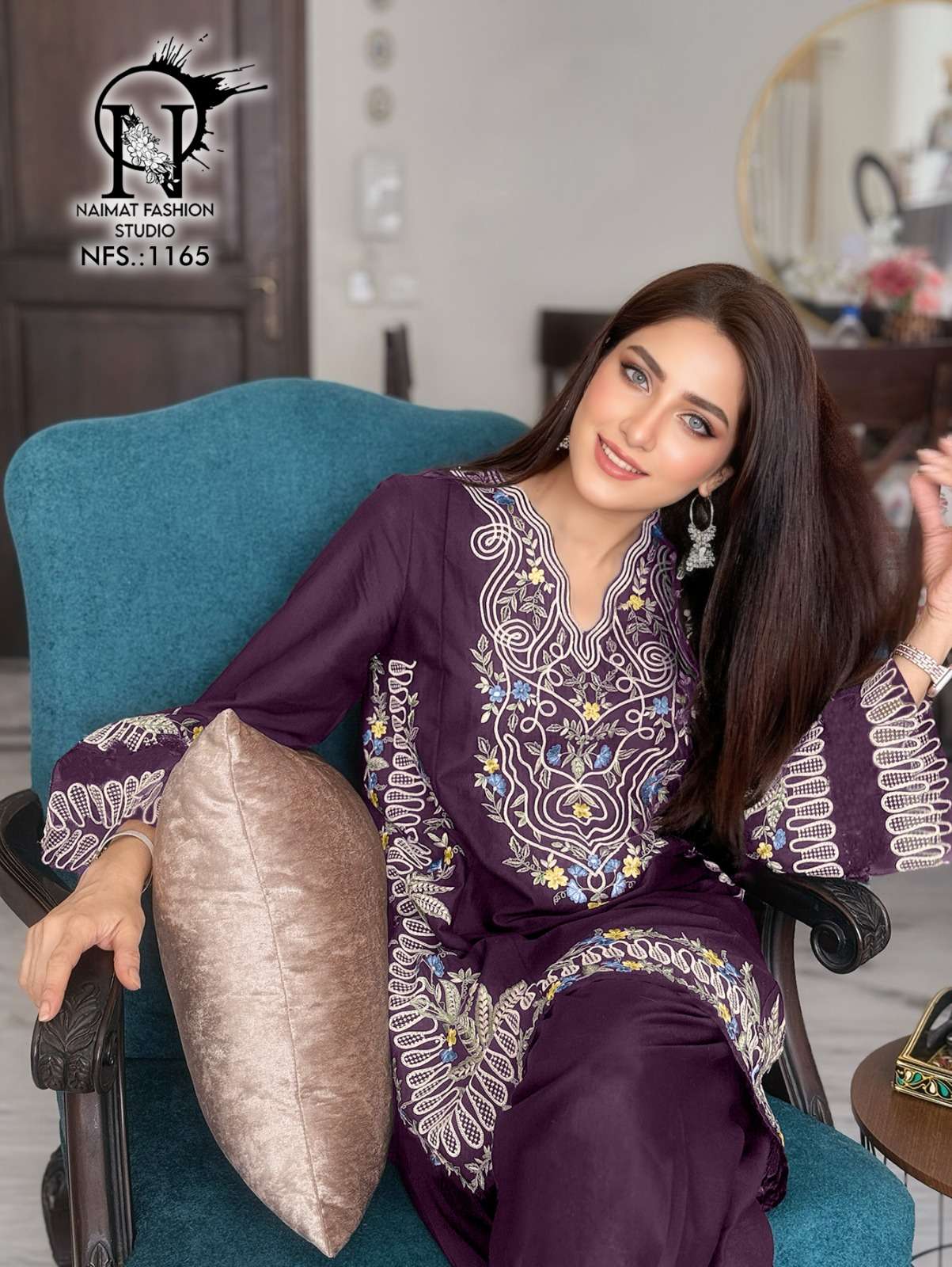 NFS 1165 by Naimat Fashoin Studio kurti collection manufacturers surat 