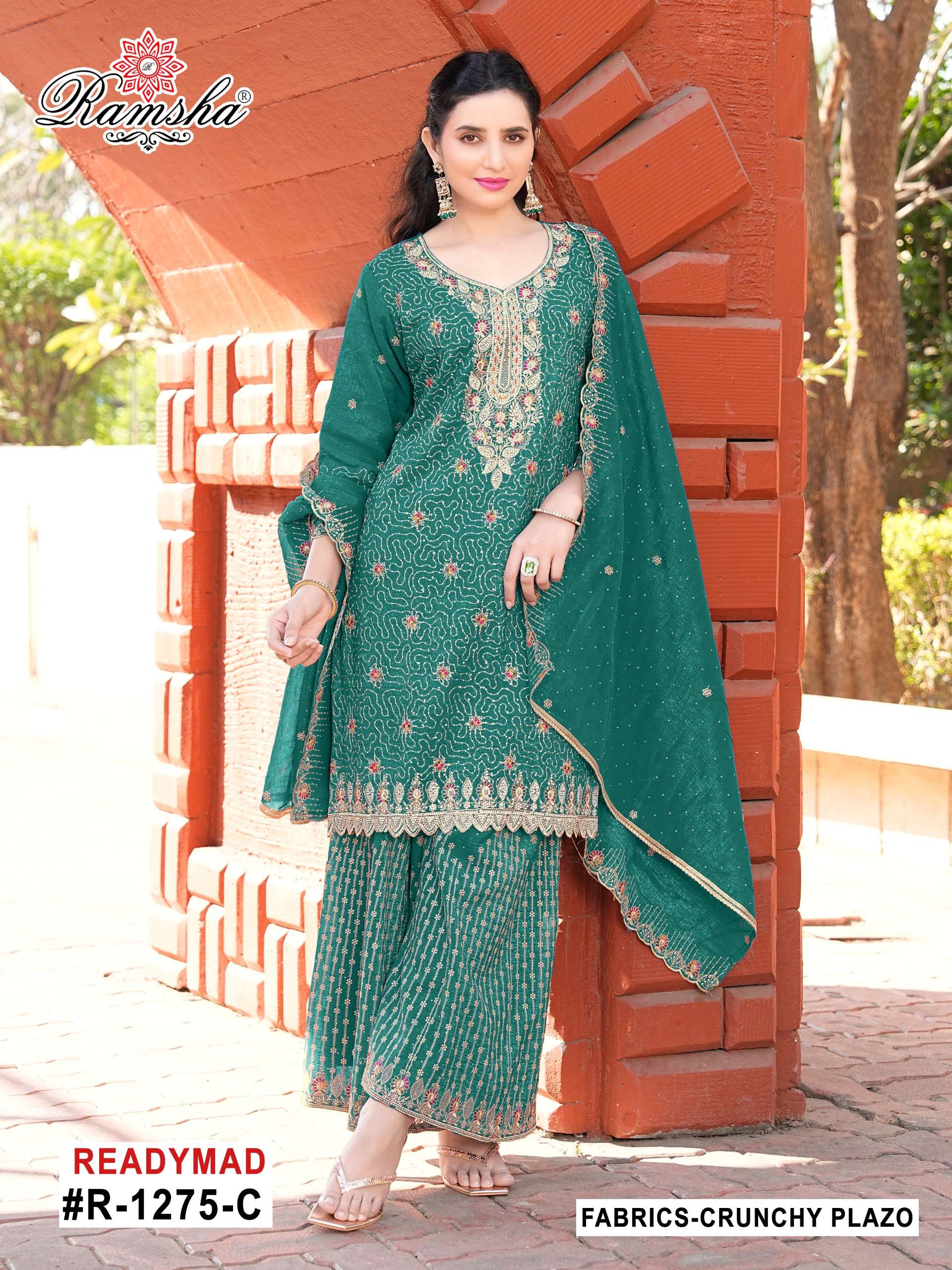 R 1275 nx by RAMSHA kurti collection manufacturers surat 