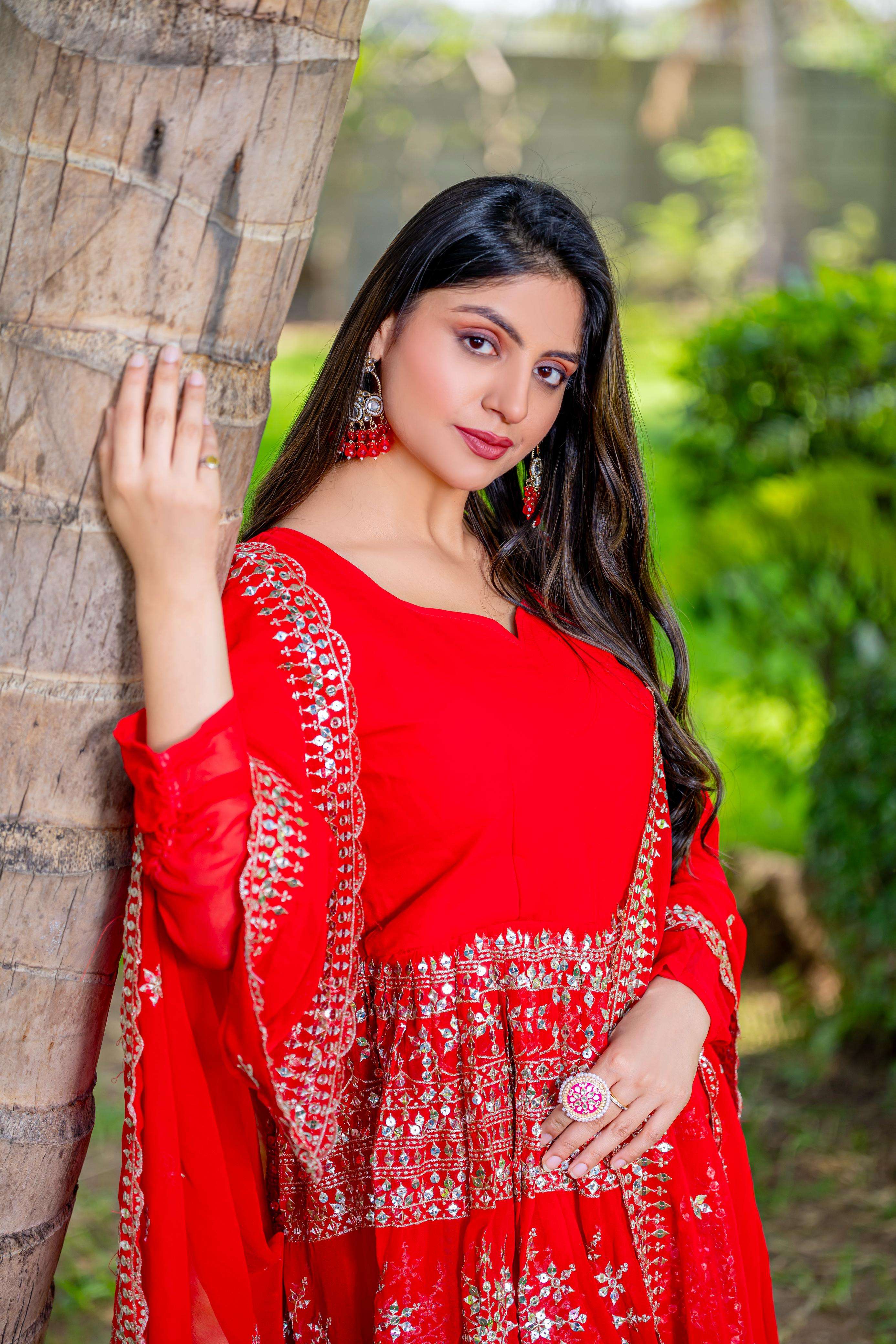 RM 094 Party Wear Top Sarara collection manufacturers surat 