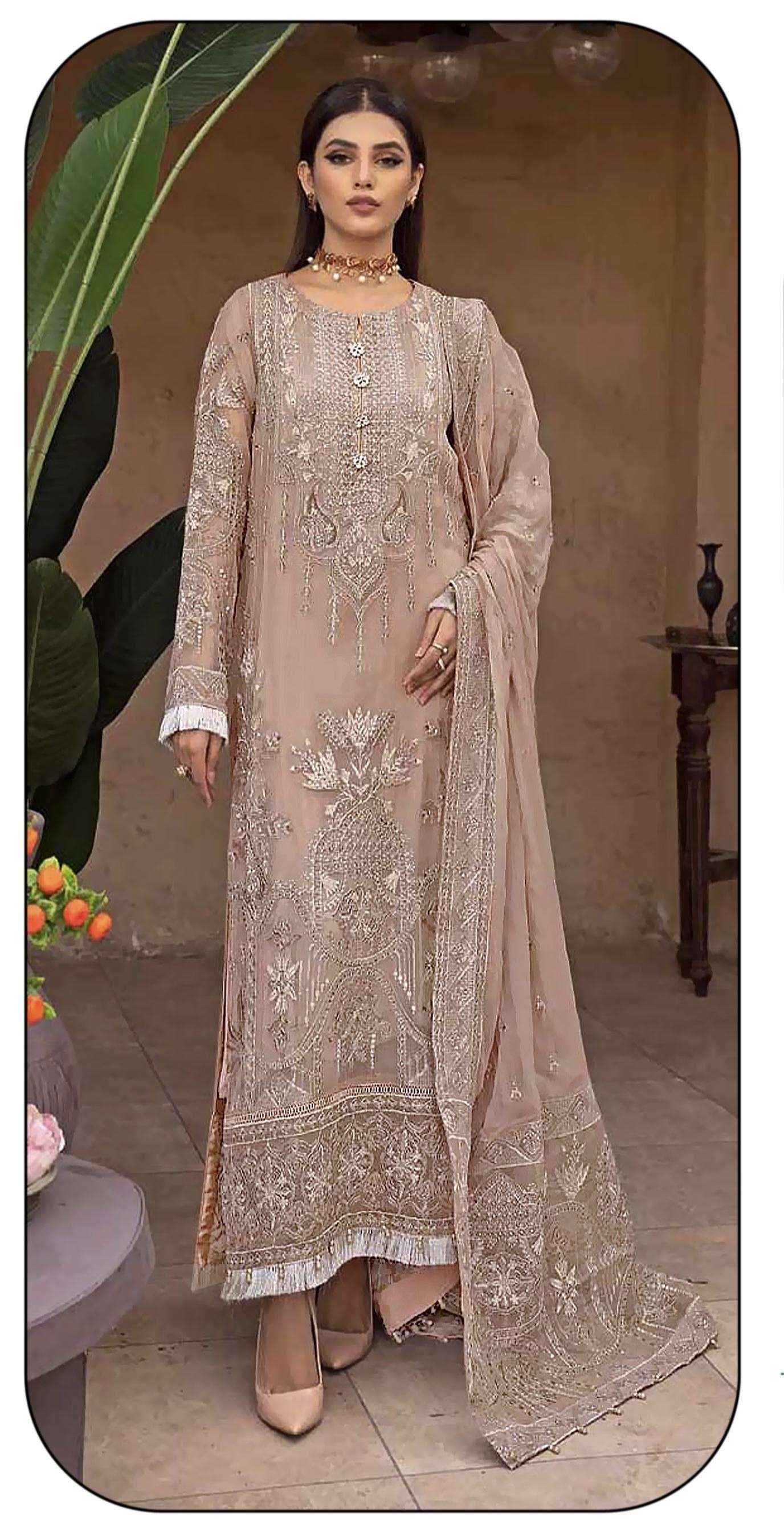 ROSE HAND CRAFT D N S 163 by SHANAYA fashion suit collection manufacturers surat 