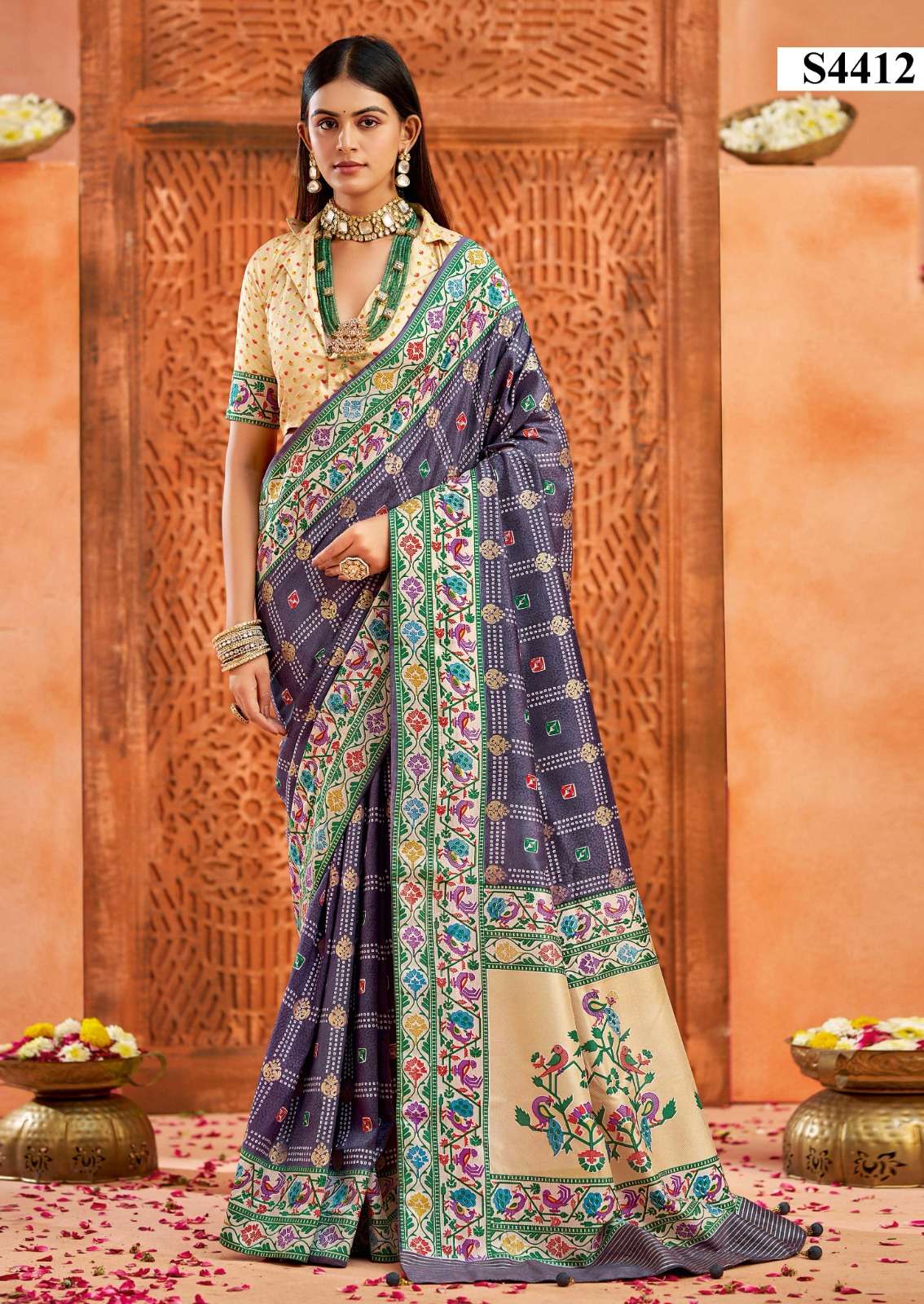 ROSY FESTIVE WEAR SAREE COLLECTION manufacturer surat 