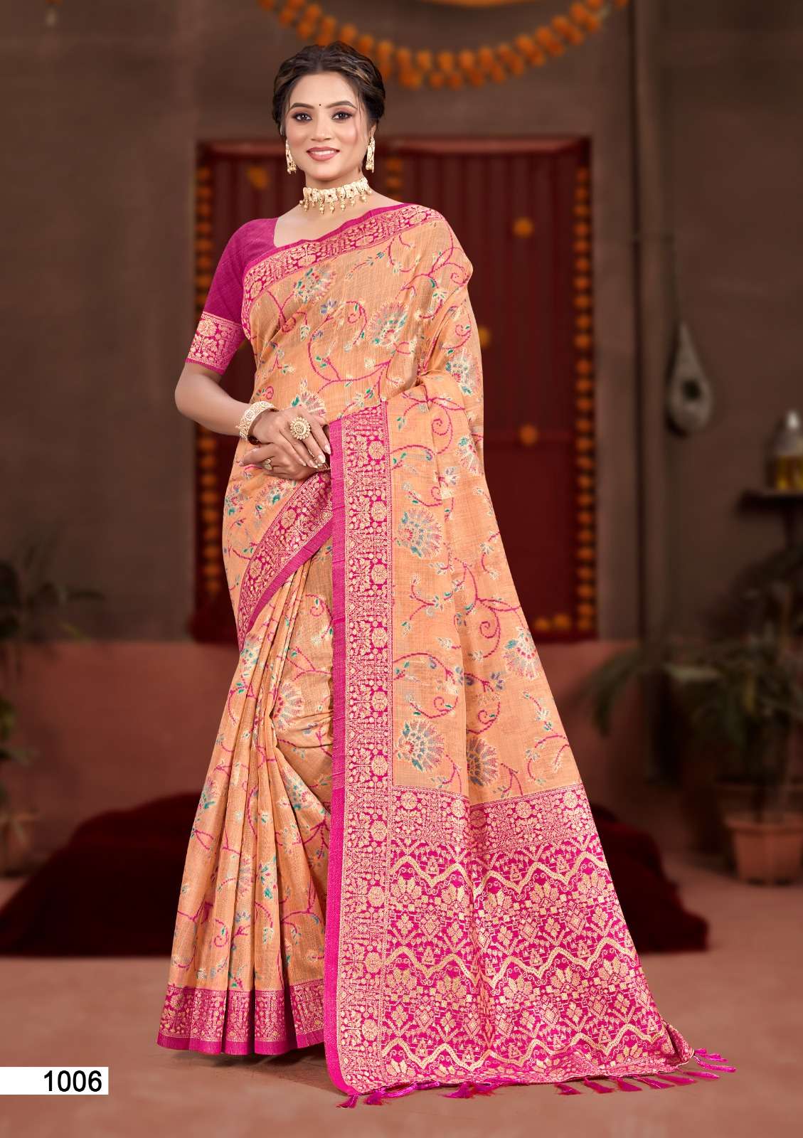 RUDALI COTTON by Bunawat saree Collection manufacturer surat 