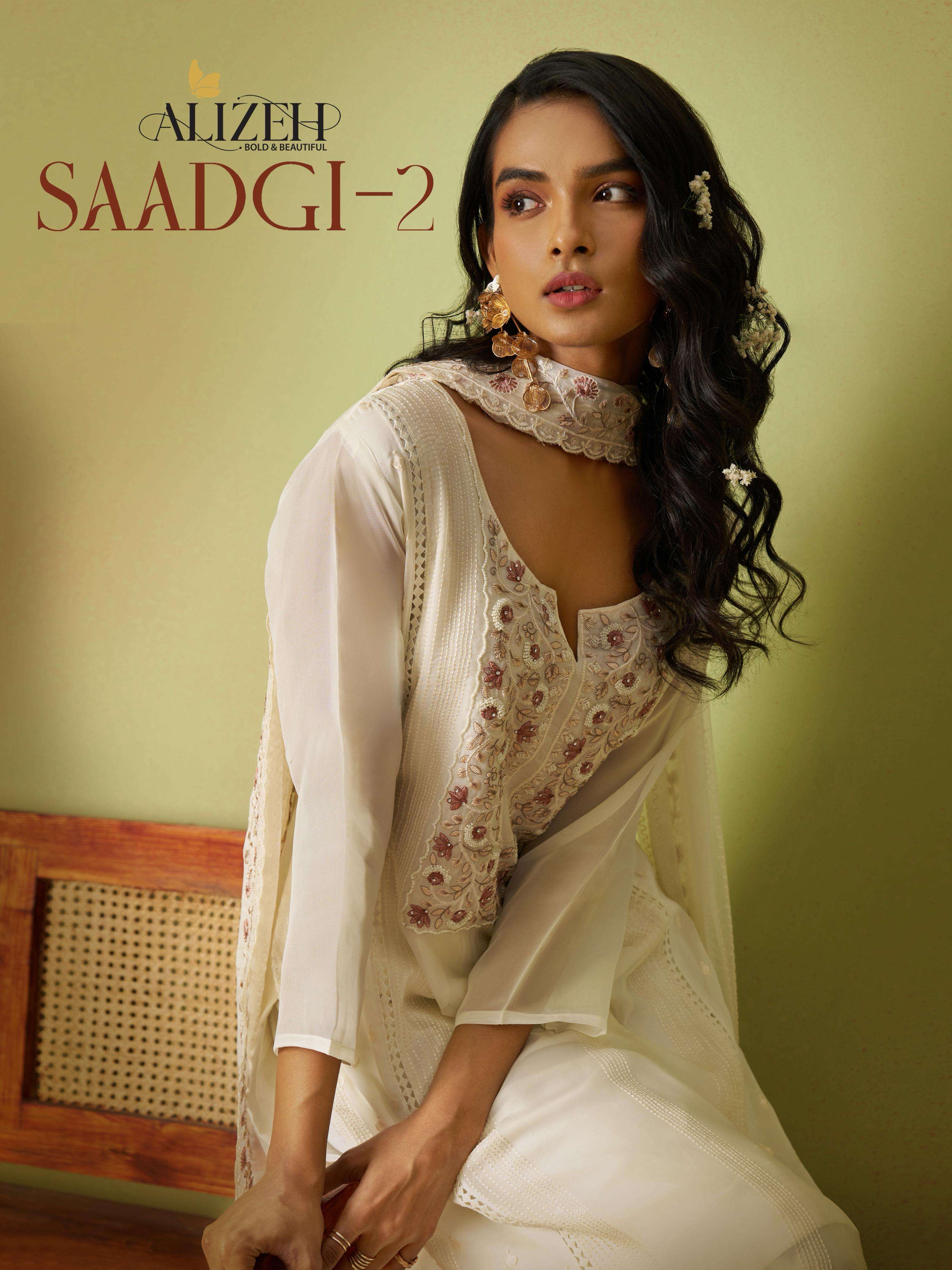SAADGI 2 by Alizeh kurti collection manufacturers surat 
