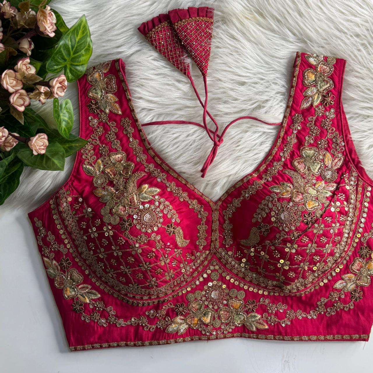 SABYASACHI BEAUTIFUL  BLOUSE collection manufacturers surat 