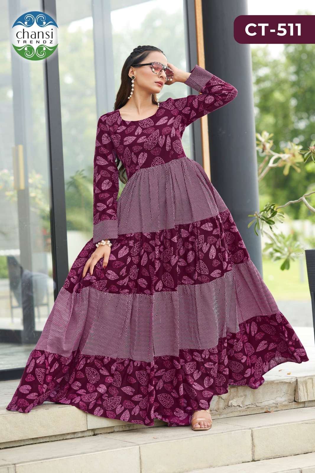 SANANDA by Chansi Trendz  MAXI DRESS GOWN collection manufacturers surat 