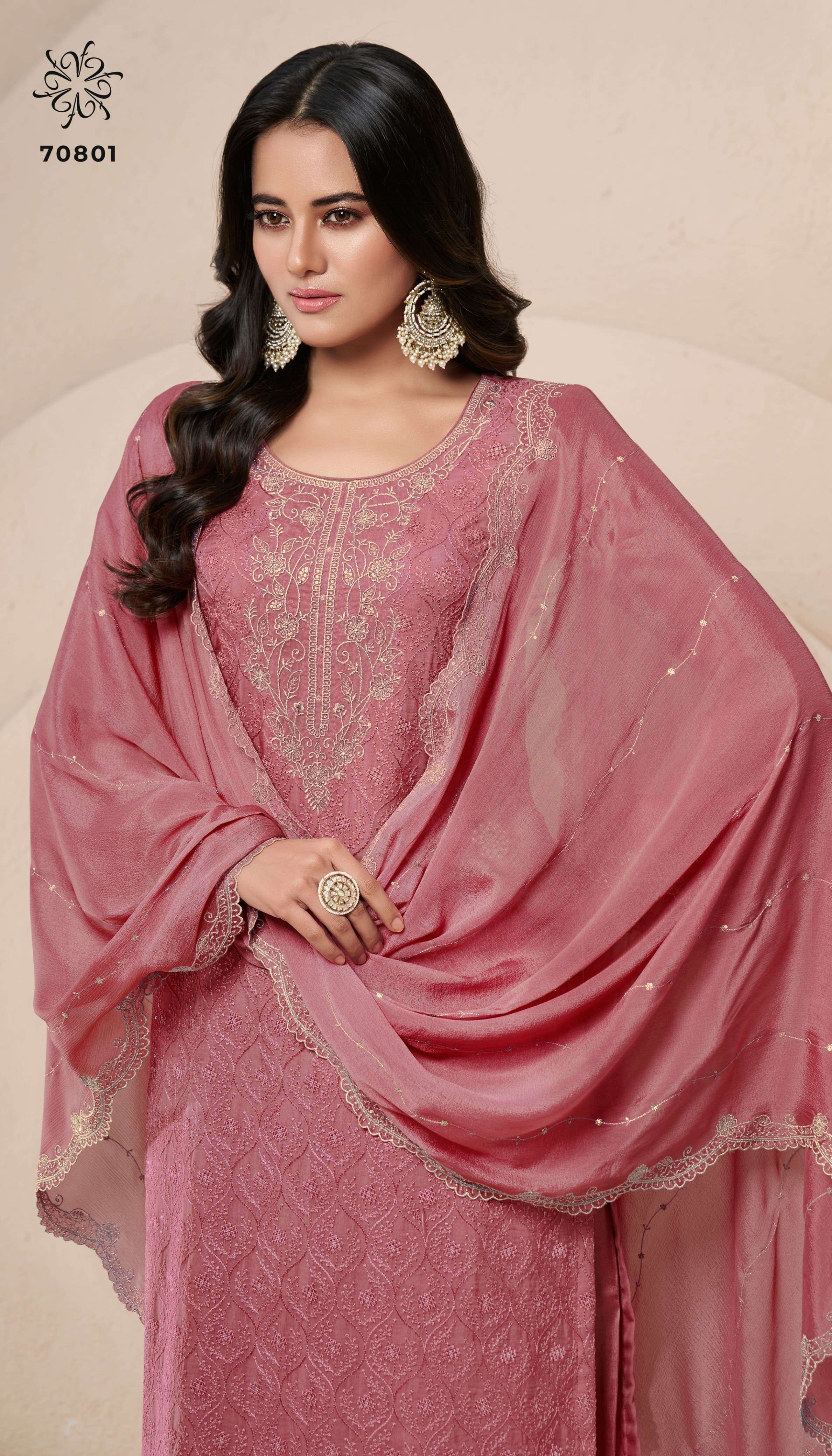 SAROJ 2 by VINAY FASHION suit collection manufacturers surat 