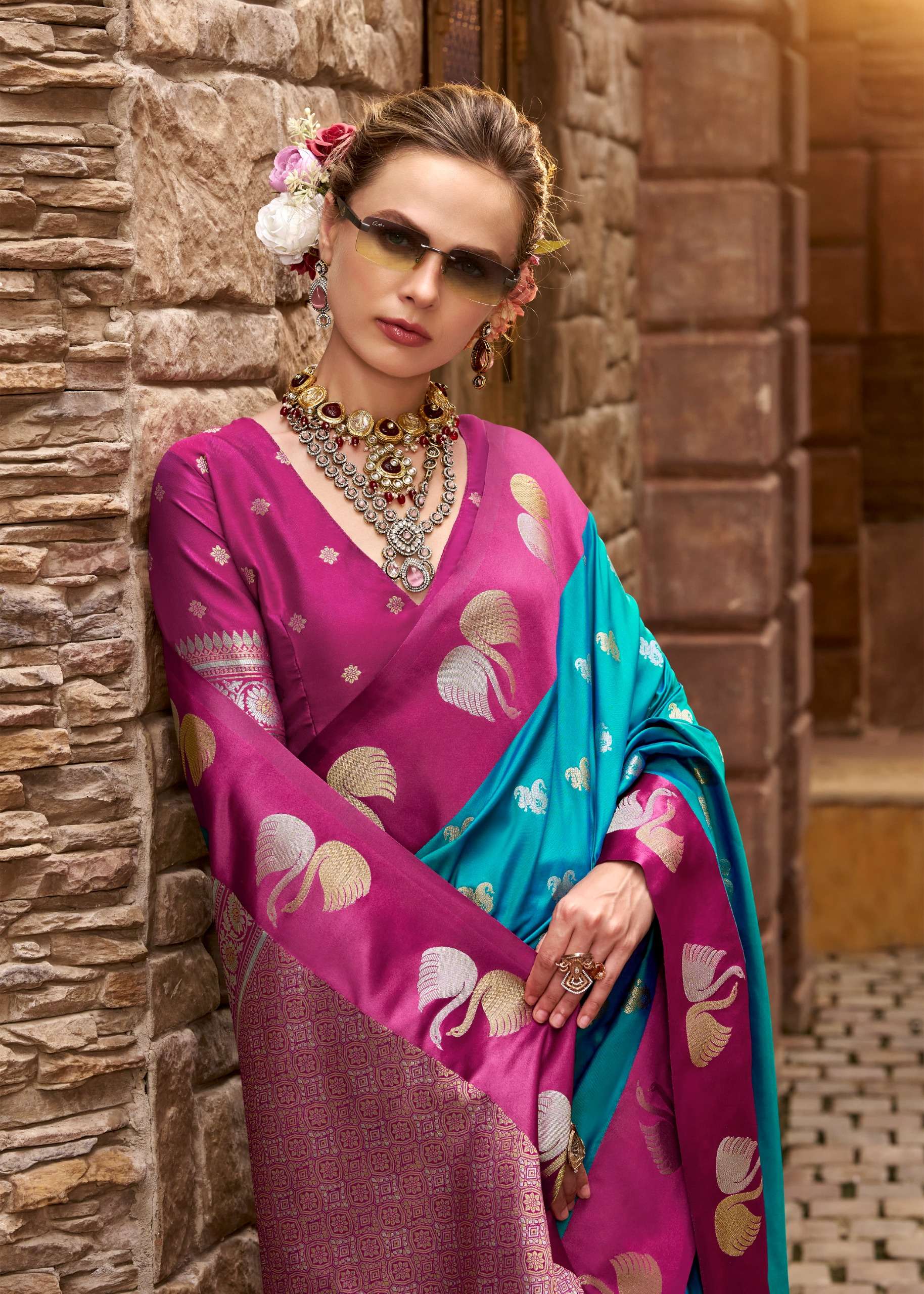 SINDHU GHAT by RajPath Fabrics saree Collection manufacturers surat 