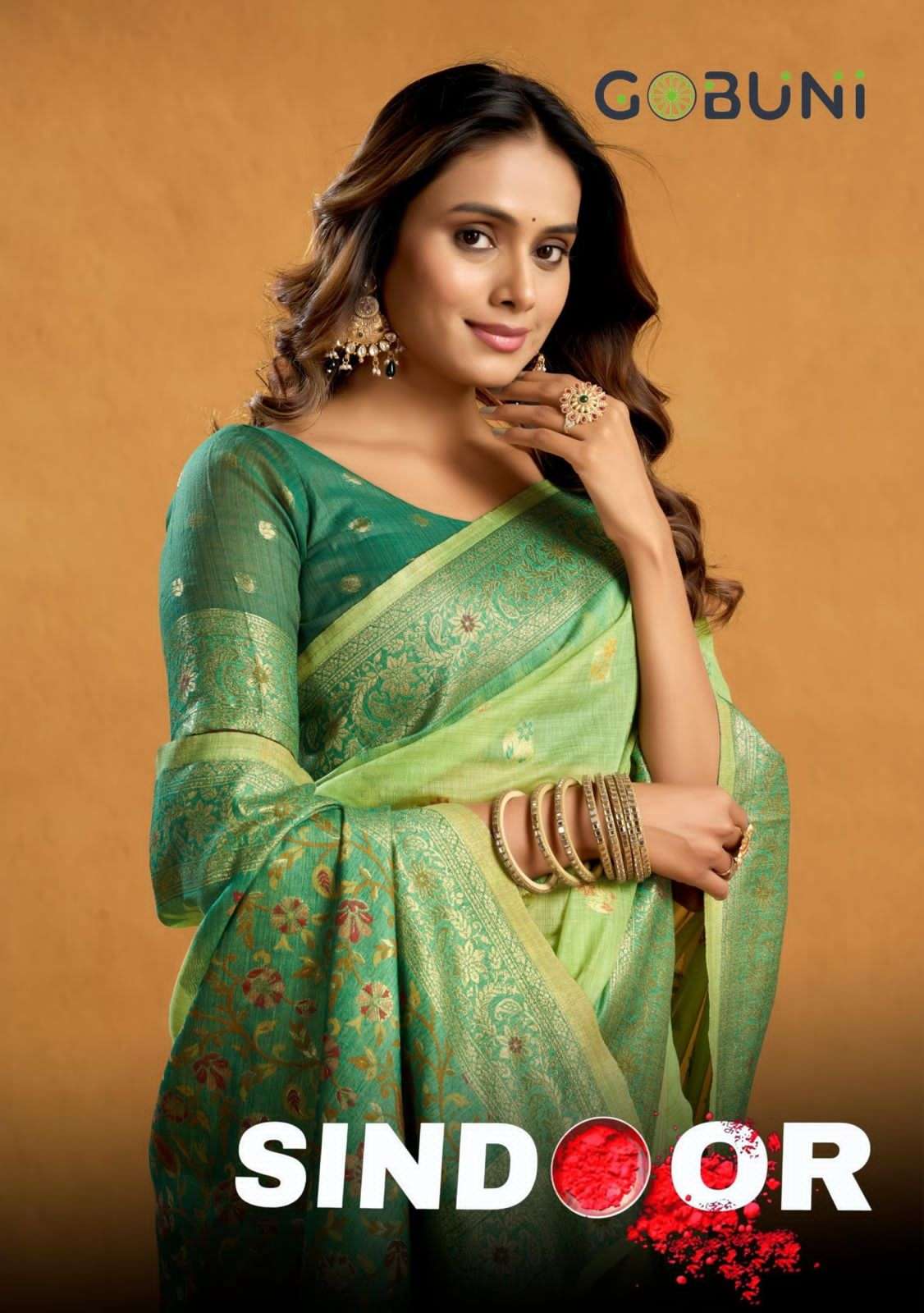 SINDOOR Series 1401 To 1405 by Gobuni saree Collection manufacturers surat 