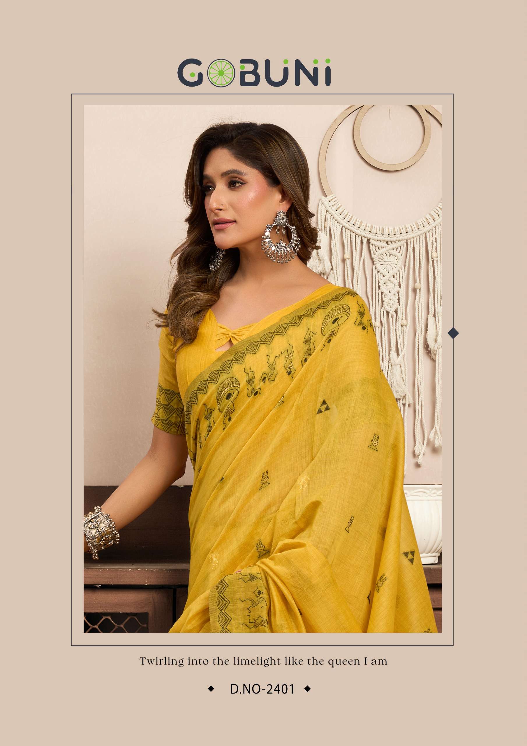 SOWMYA Series 2401 To 2406 By Gobuni saree Collection manufacturer surat 