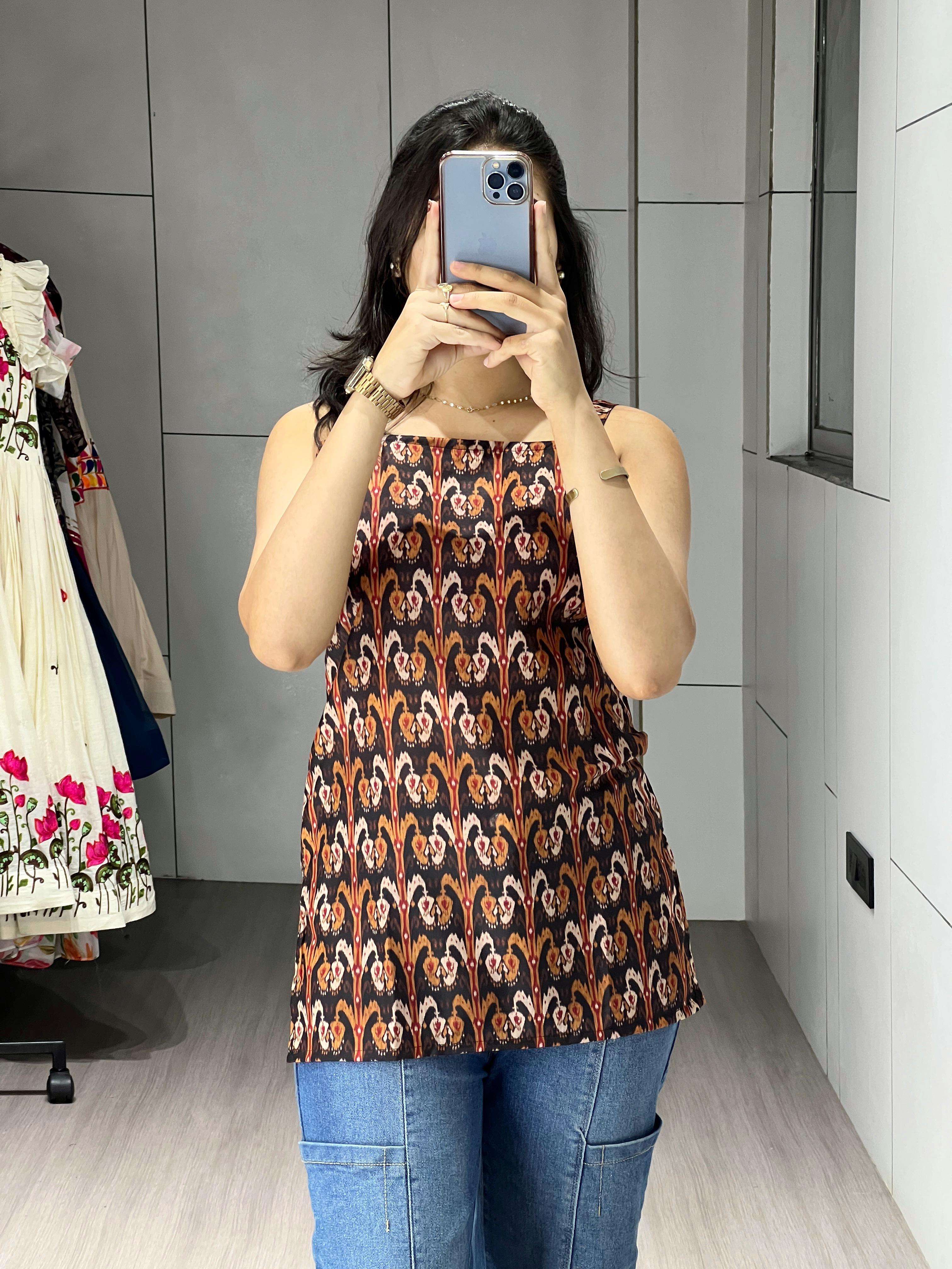 Traditional Printed Tunic Kurti collection manufacturers surat 