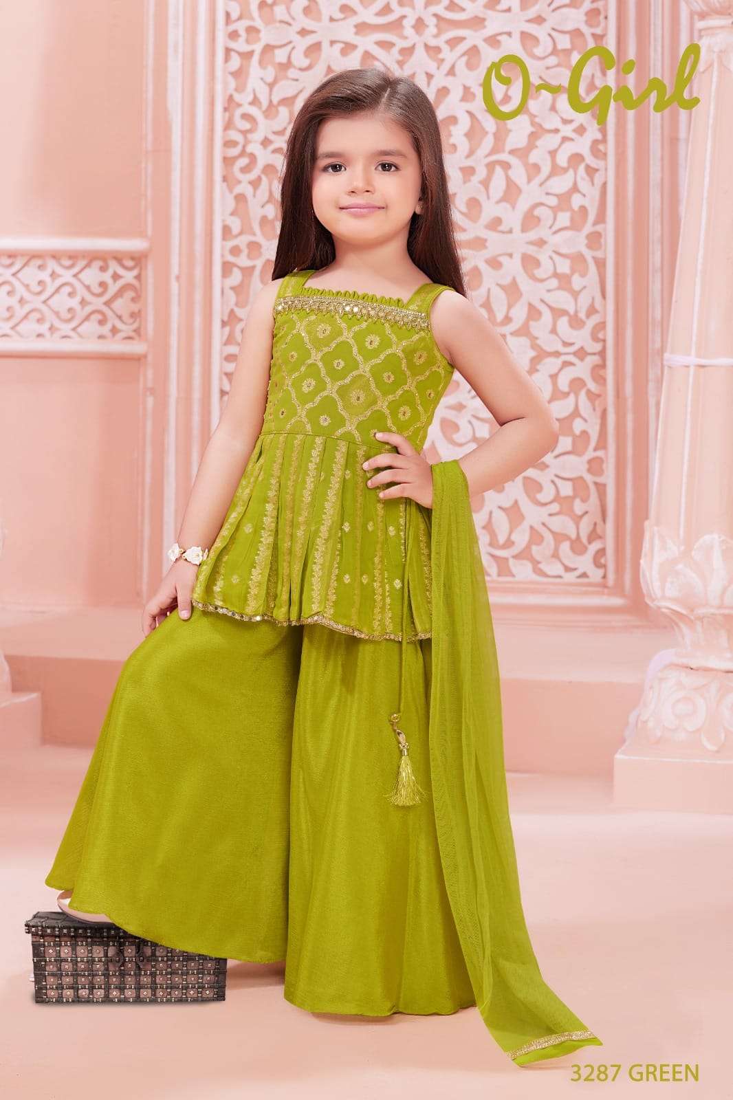 Treditional KIDS WEAR 12 collection manufacturer surat 