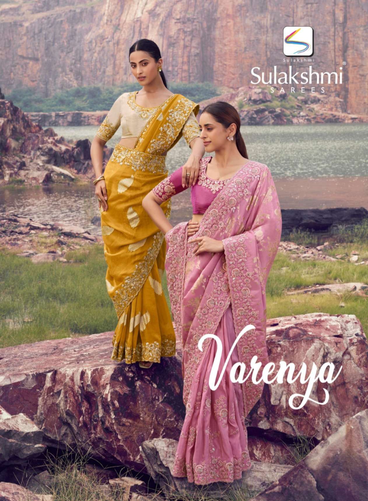 Varenya Series 8601 To 8614 by Sulakshmi saree Collection manufacturer surat 
