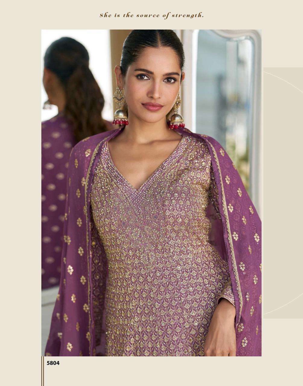 VIRASAT by SAYURI DESIGNER suit collection manufacturers surat 