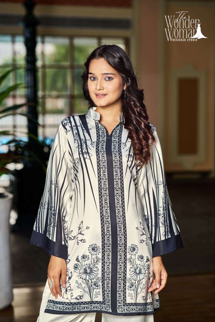 W 2104 DESIGNER CO ORD SET collection manufacturers surat 