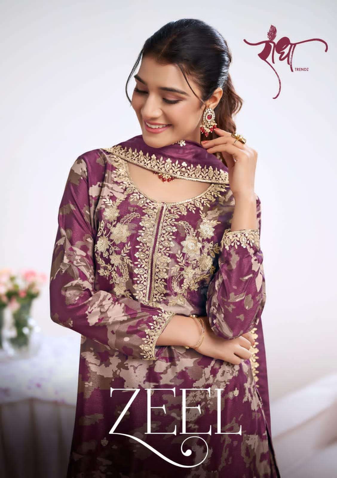 ZEEL by RADHA TRENDZ  Suit collection manufacturers surat 