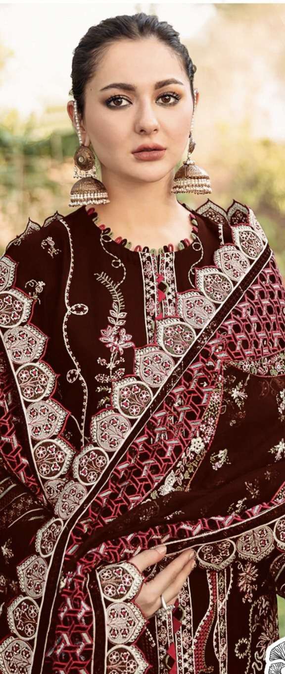 Aafiya VOL 1 DNO 10220 By ZAHA suit collection manufacturers surat 