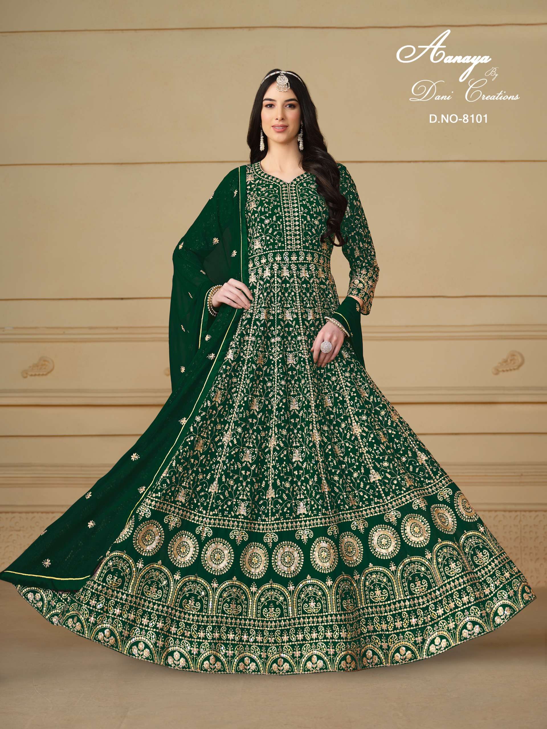 AANAYA VOL 181 by Dani creation gown collection manufacturers surat 