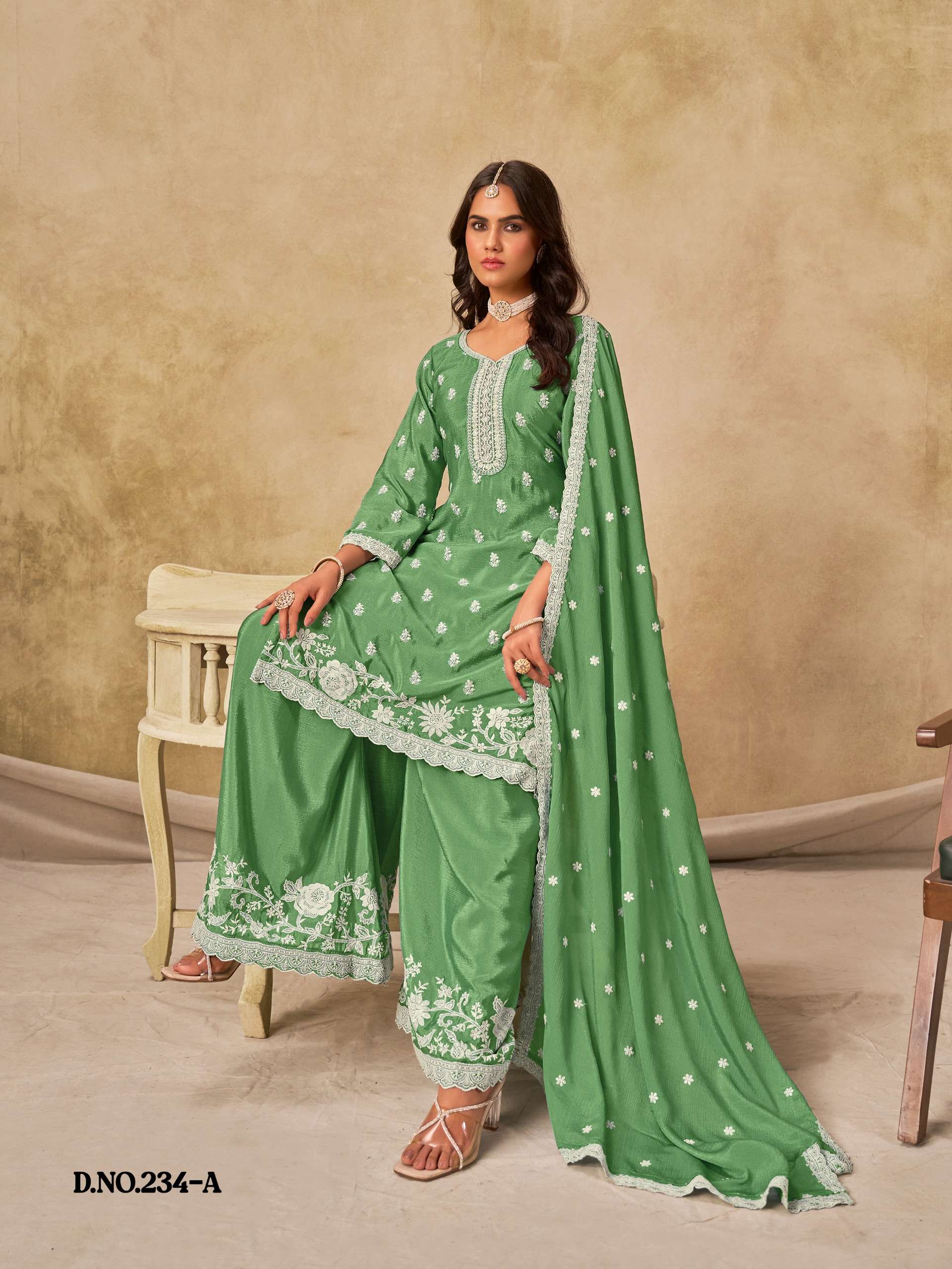 AANAYA VOL 234 by Dani creation suit collection manufacturers surat 