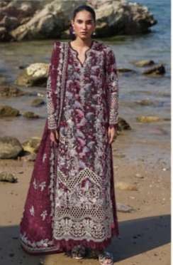 AFROZEH Lawn 25 2 by DEEPSY SUIT collection manufacturers surat 