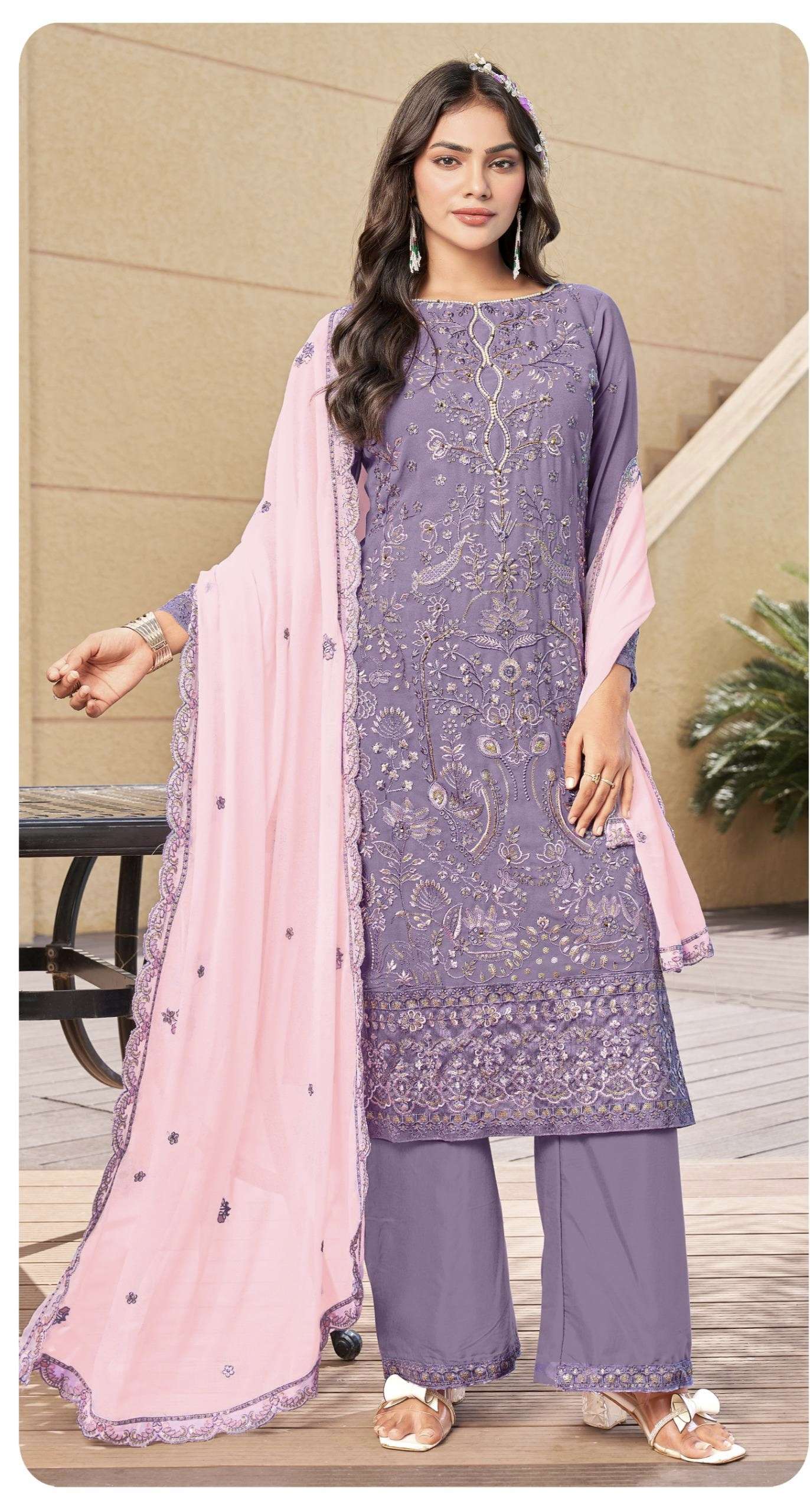 ALEEZA VOL 1 DNO 1066 1067 1068 by SAJIDA suit collection manufacturers surat 