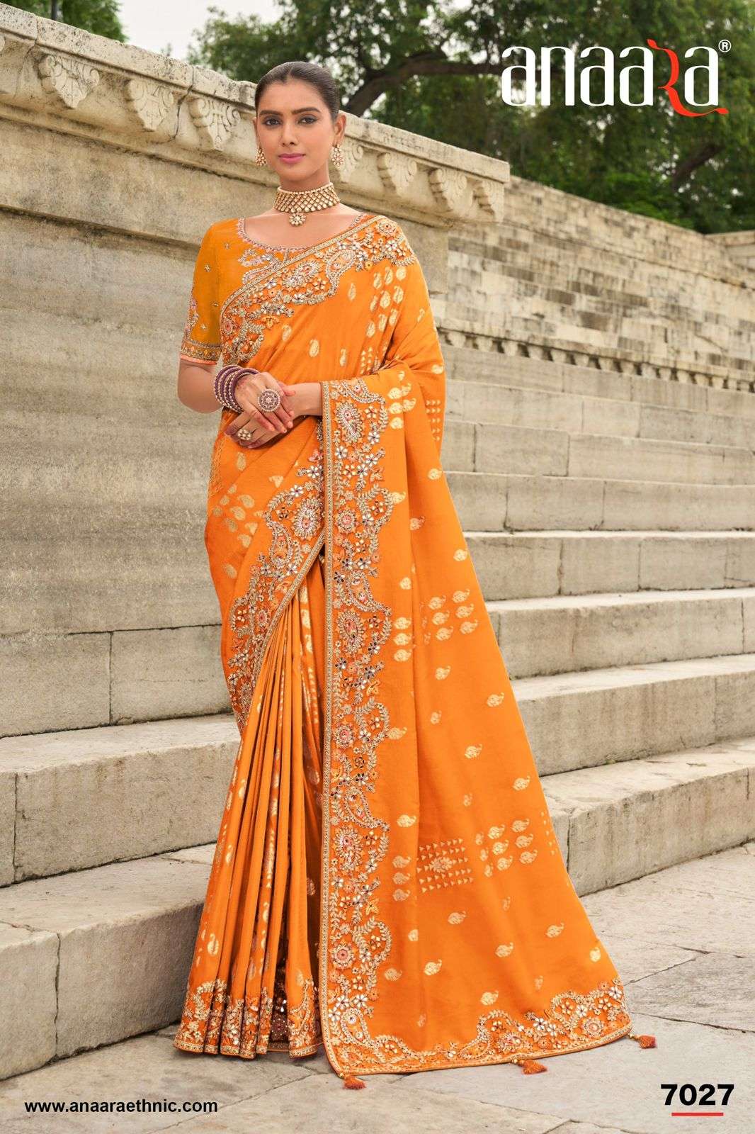 Anaara 7000 by Tathastu saree Collection manufacturer surat 