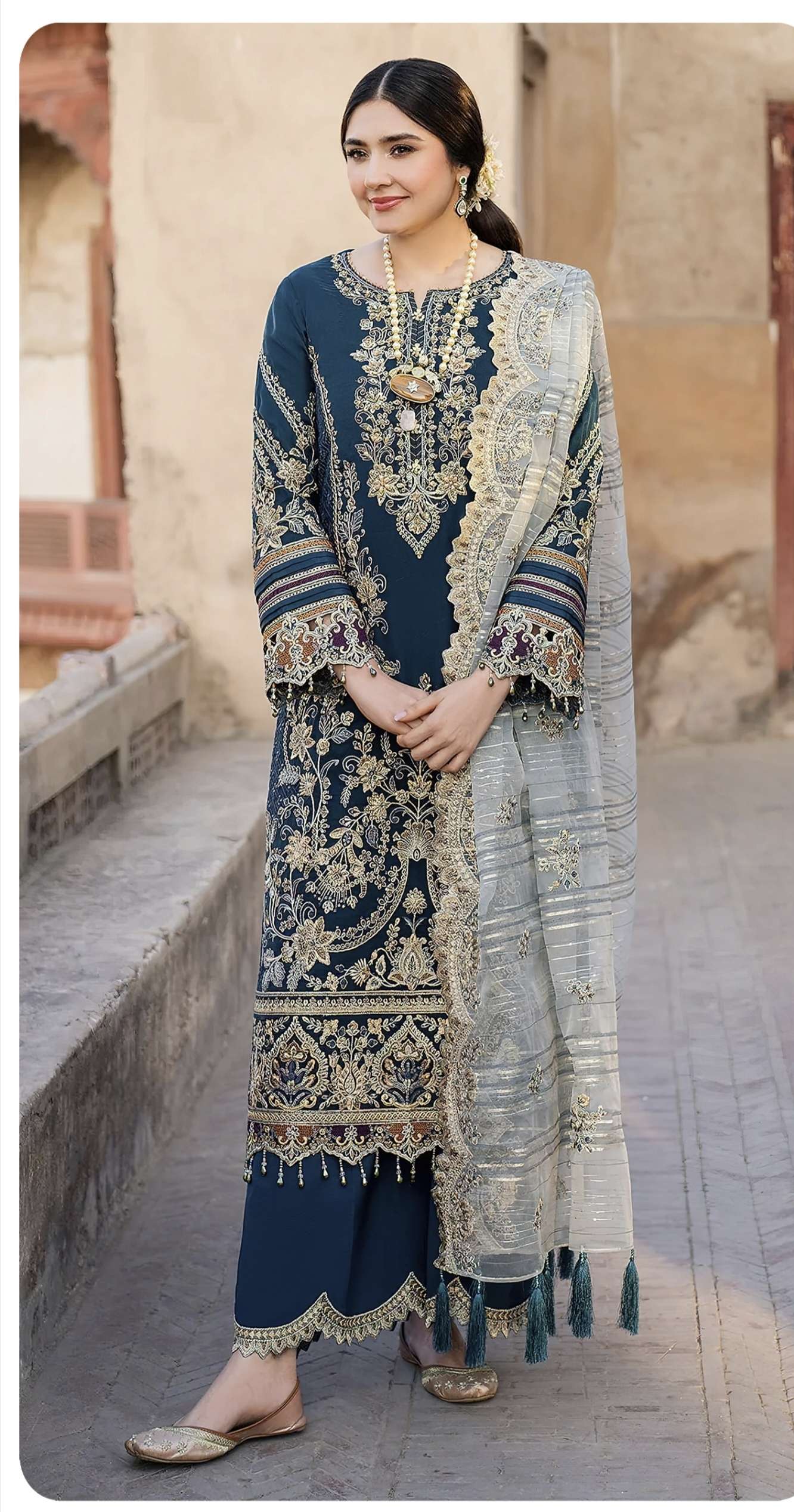 ANAYA VOL 3 DNO 1116 1117 1118 by SAJIDA suit collection manufacturers surat