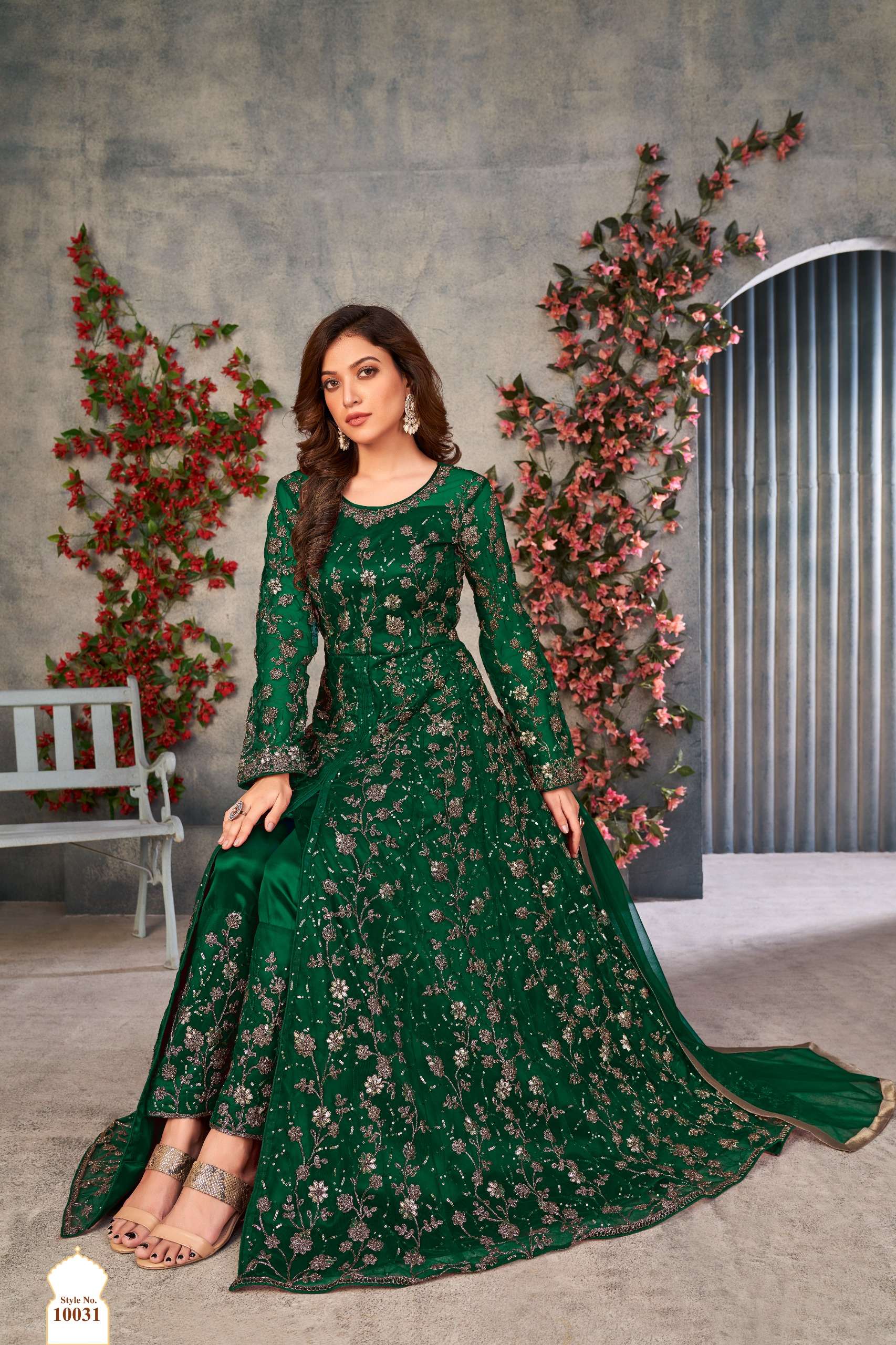 Anjubaa vol 4 gown collection manufacturers surat 
