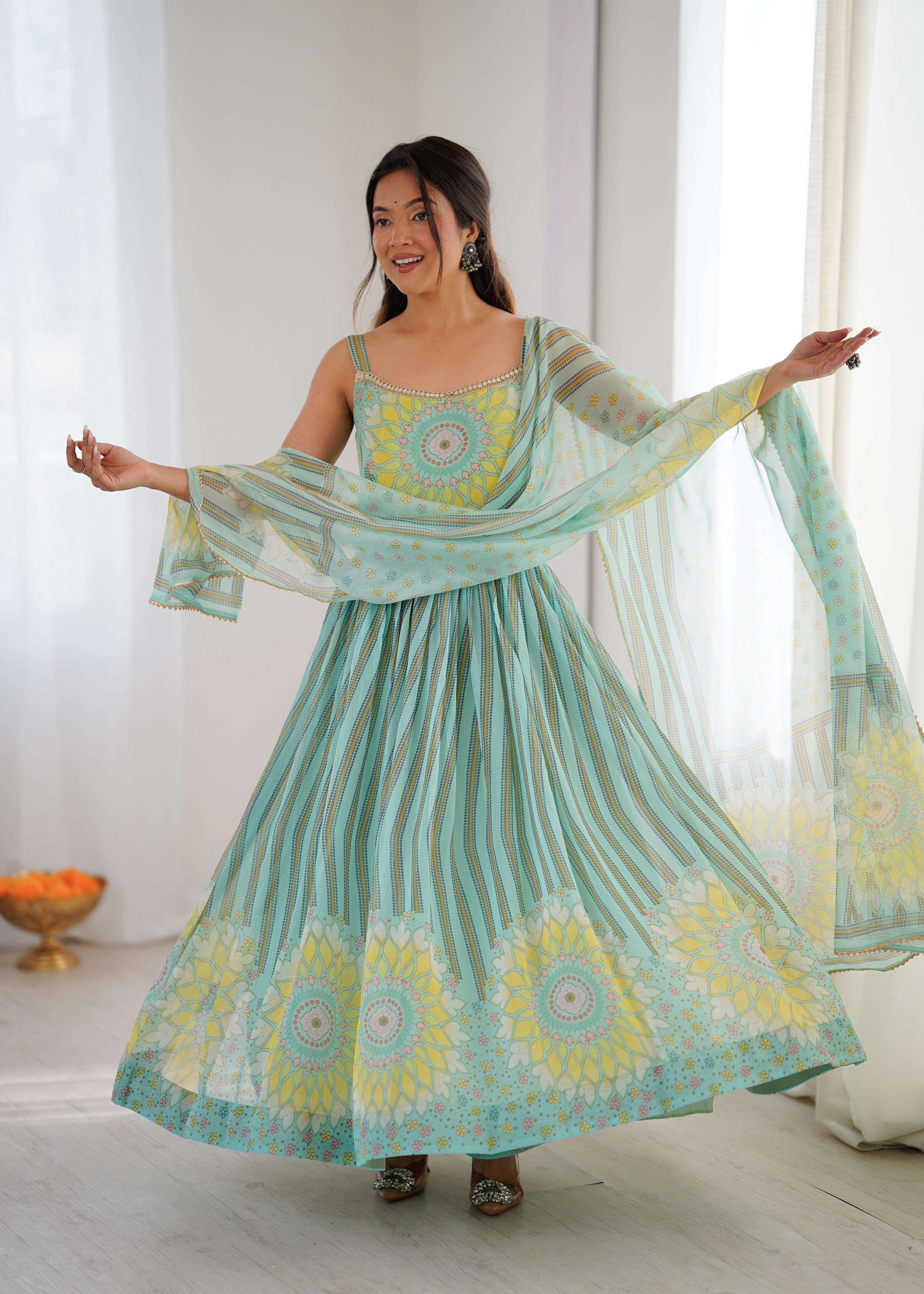 CODE 29 ANARKALI gown collection manufacturers surat 