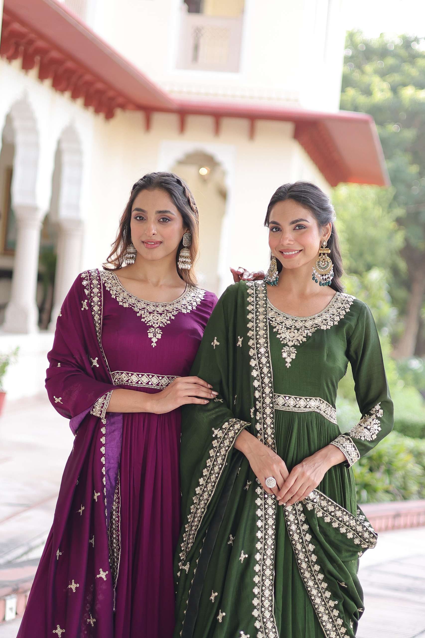 Code KA 121 GOWN WITH DUPATTA collection manufacturers surat 