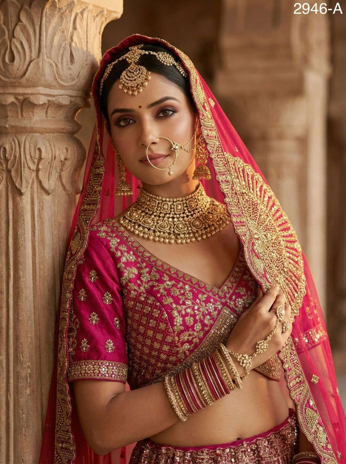 Coe 2946 Bridal Lehenga Collection manufacturers surat 